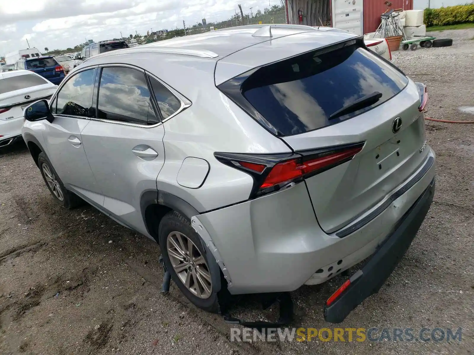 3 Фотография поврежденного автомобиля JTJYARBZ5K2154580 LEXUS NX 2019