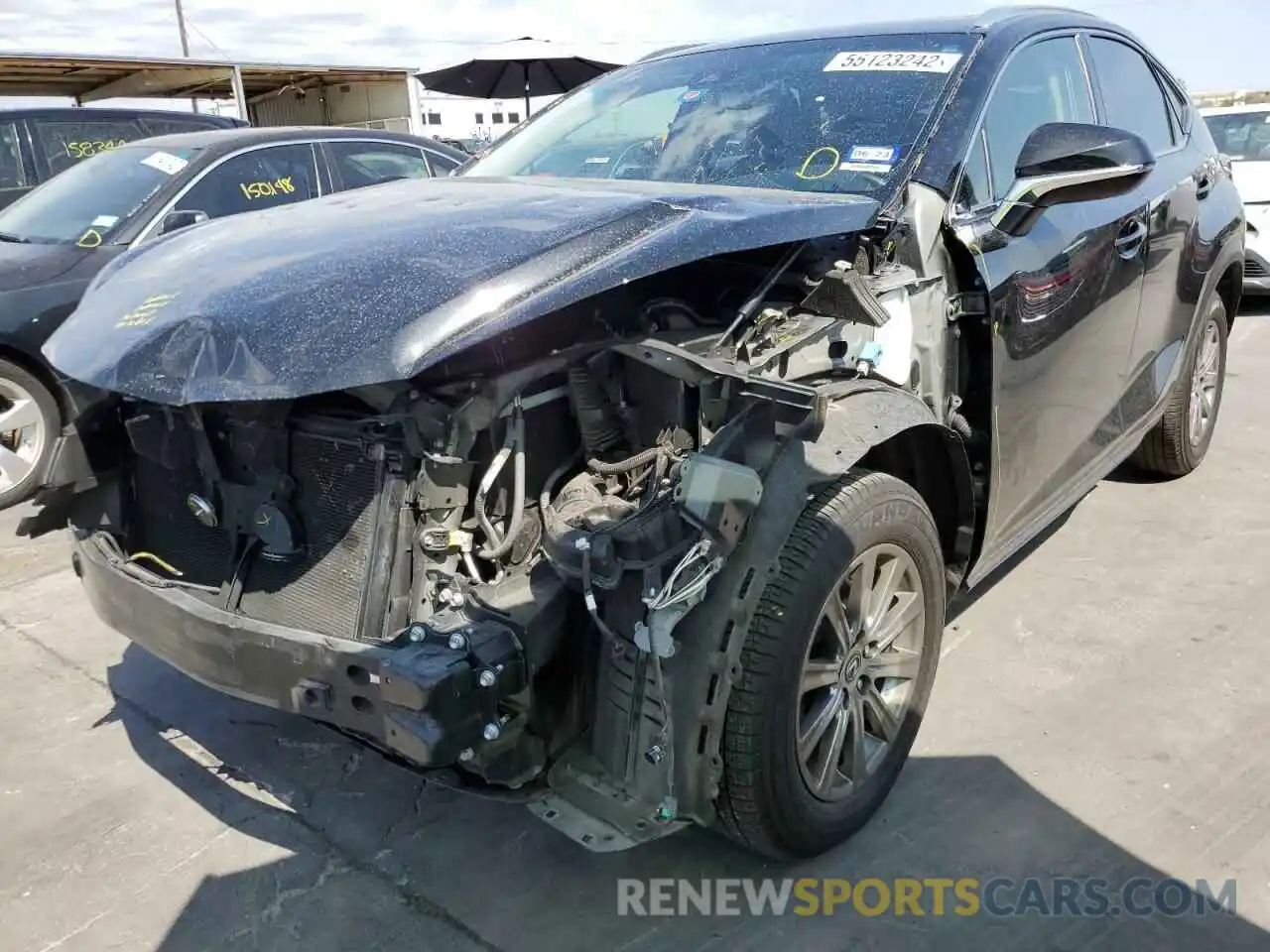 2 Photograph of a damaged car JTJYARBZ5K2157382 LEXUS NX 2019