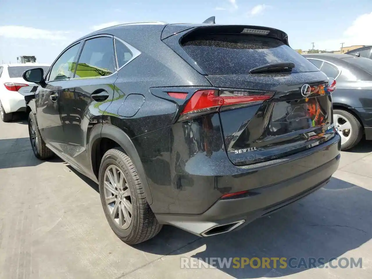 3 Фотография поврежденного автомобиля JTJYARBZ5K2157382 LEXUS NX 2019