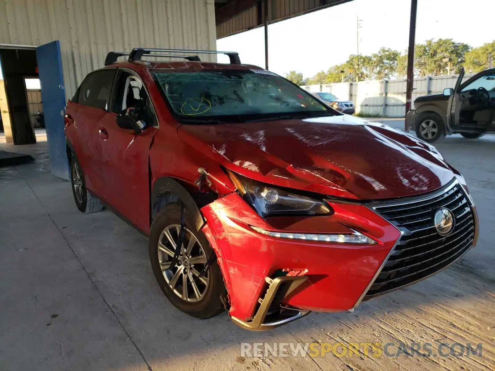 1 Photograph of a damaged car JTJYARBZ5K2157544 LEXUS NX 2019