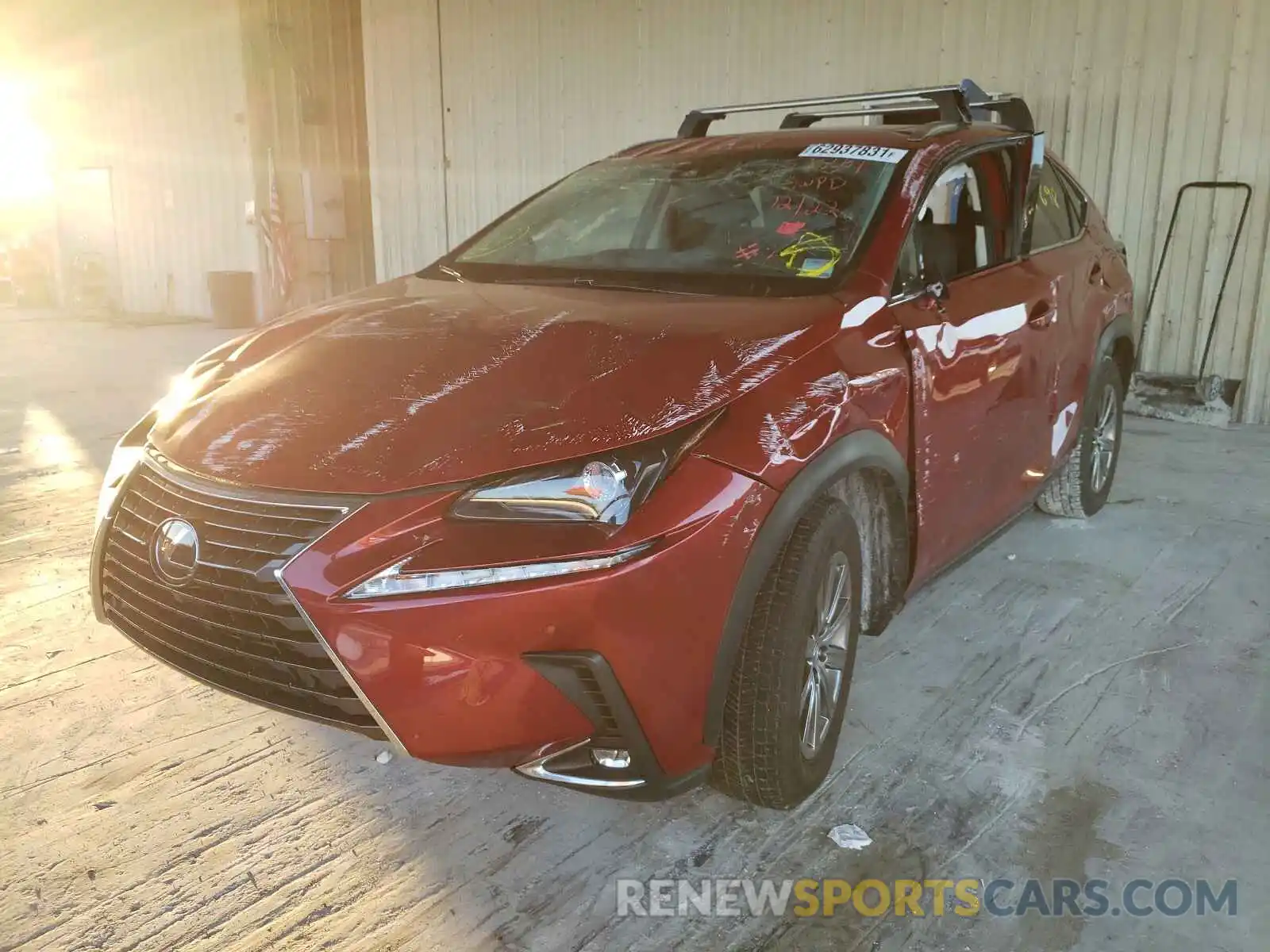 2 Photograph of a damaged car JTJYARBZ5K2157544 LEXUS NX 2019