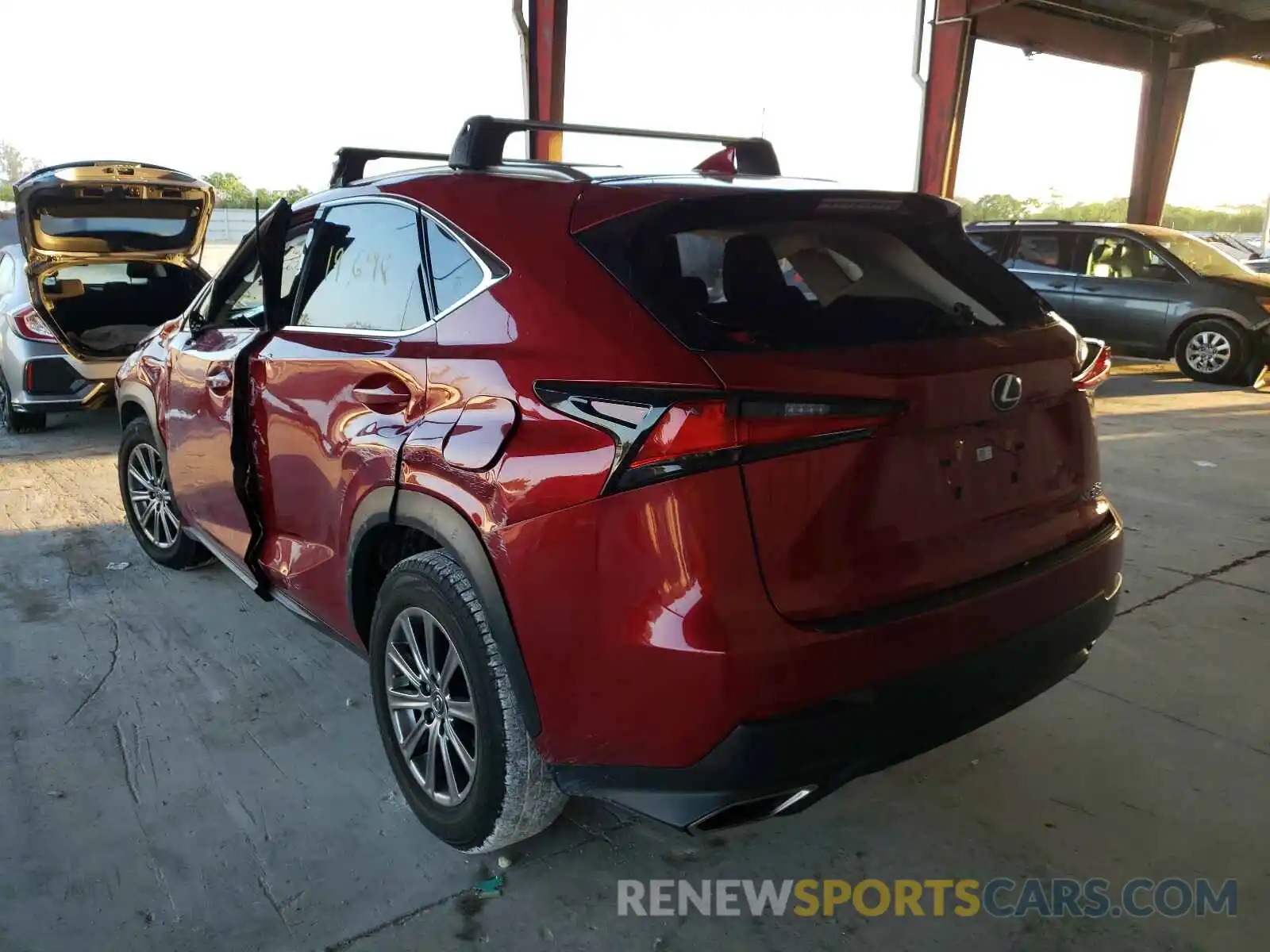 3 Photograph of a damaged car JTJYARBZ5K2157544 LEXUS NX 2019