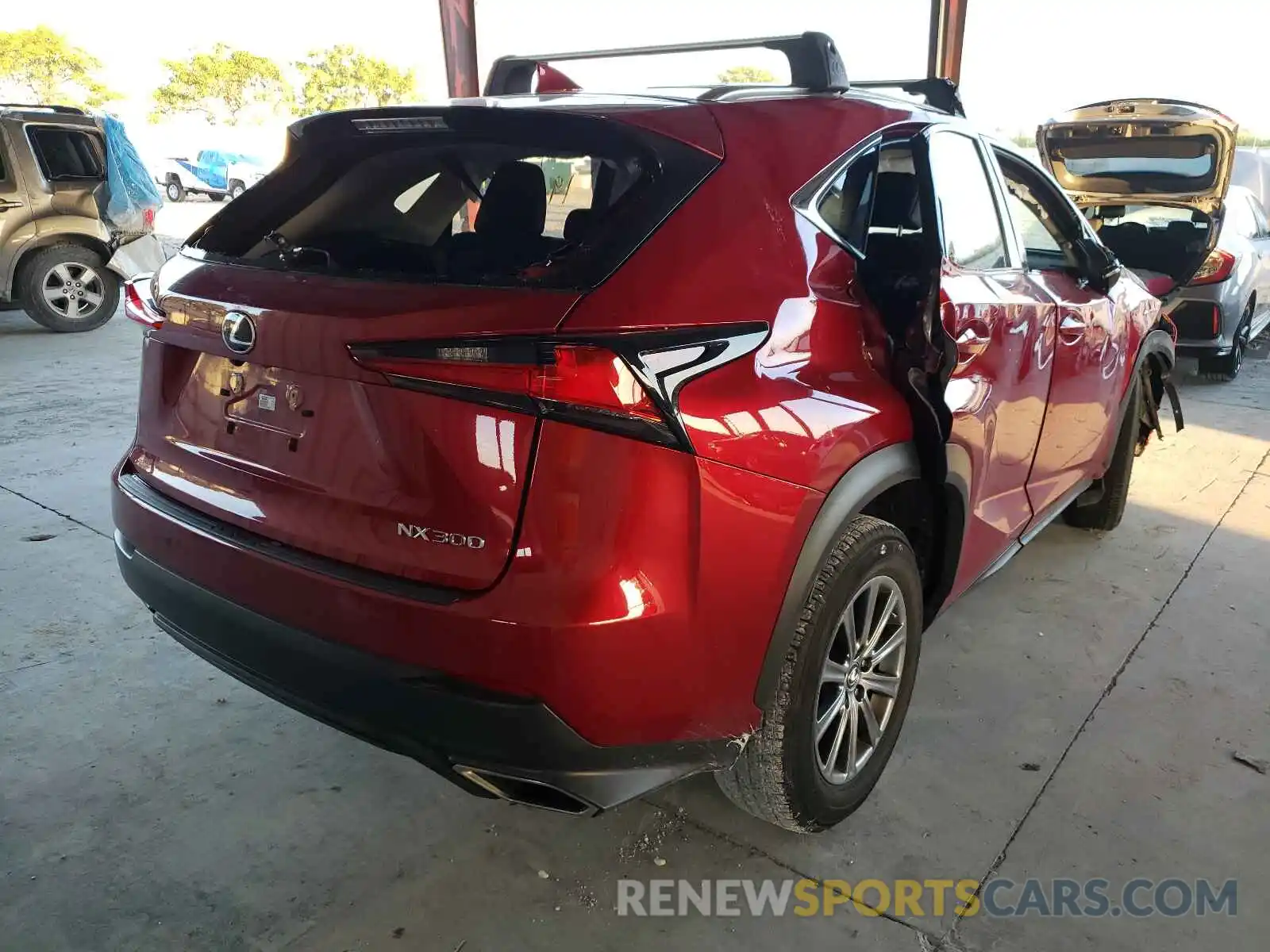 4 Photograph of a damaged car JTJYARBZ5K2157544 LEXUS NX 2019