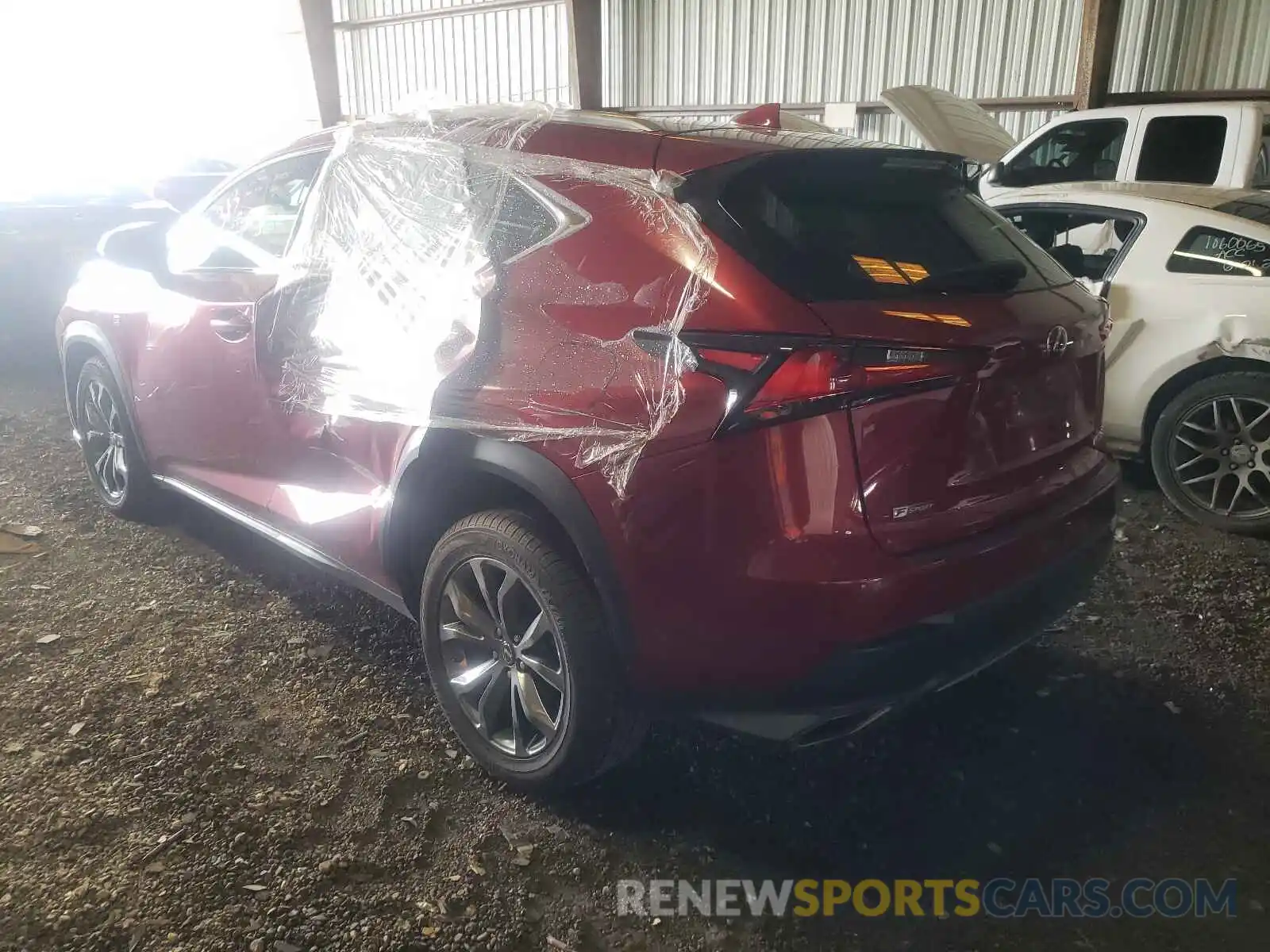 3 Photograph of a damaged car JTJYARBZ6K2118445 LEXUS NX 2019