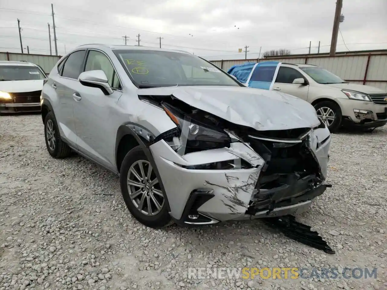 1 Фотография поврежденного автомобиля JTJYARBZ6K2119451 LEXUS NX 2019