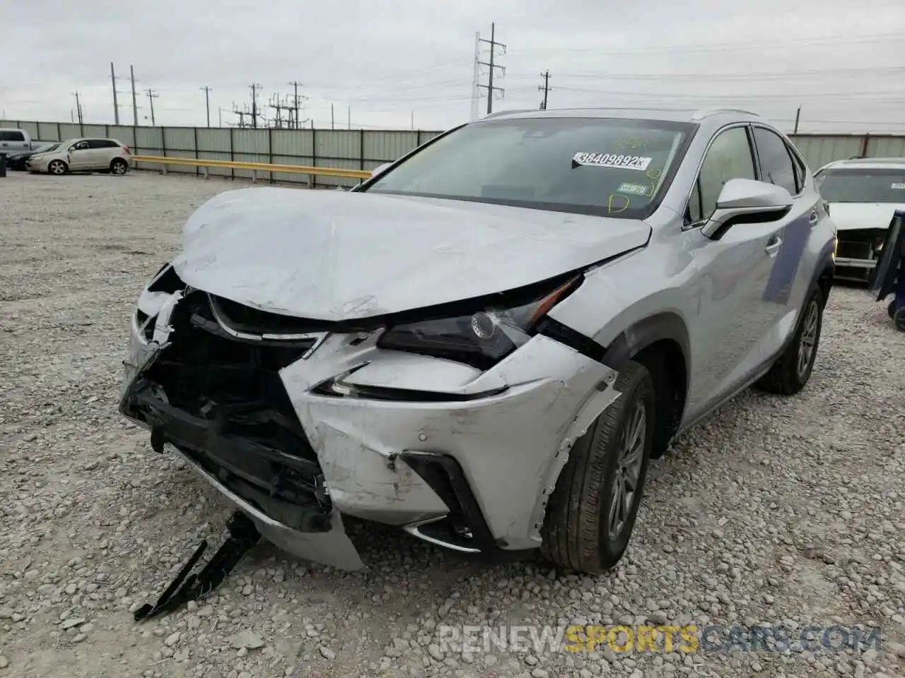 2 Photograph of a damaged car JTJYARBZ6K2119451 LEXUS NX 2019