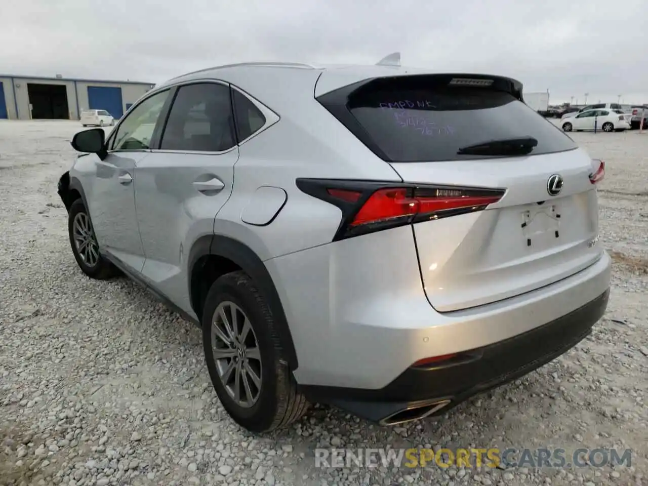 3 Фотография поврежденного автомобиля JTJYARBZ6K2119451 LEXUS NX 2019