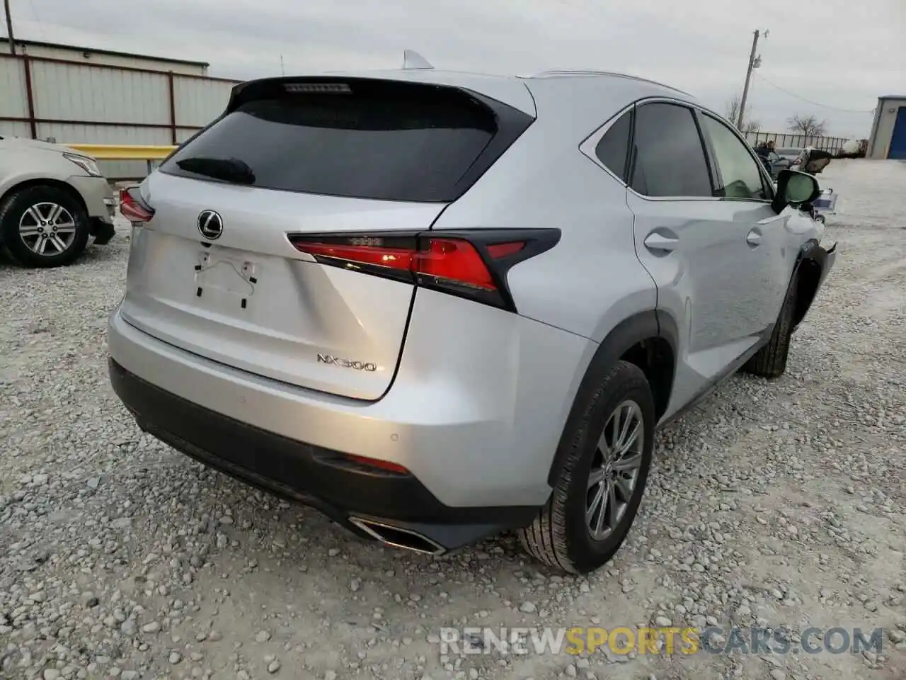 4 Фотография поврежденного автомобиля JTJYARBZ6K2119451 LEXUS NX 2019