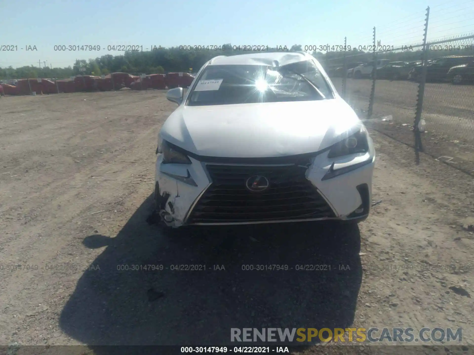 6 Фотография поврежденного автомобиля JTJYARBZ6K2119868 LEXUS NX 2019