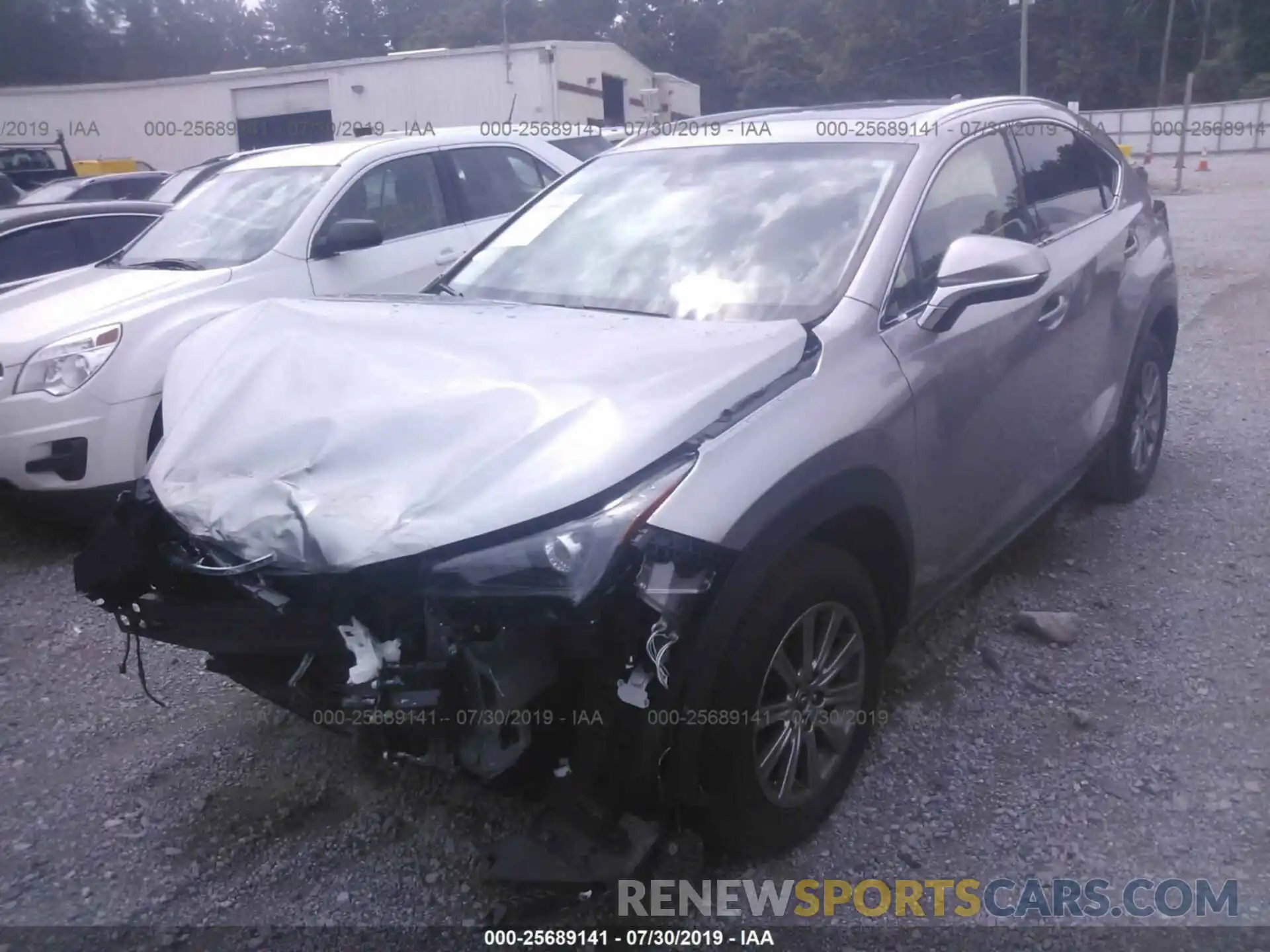 2 Photograph of a damaged car JTJYARBZ6K2120079 LEXUS NX 2019