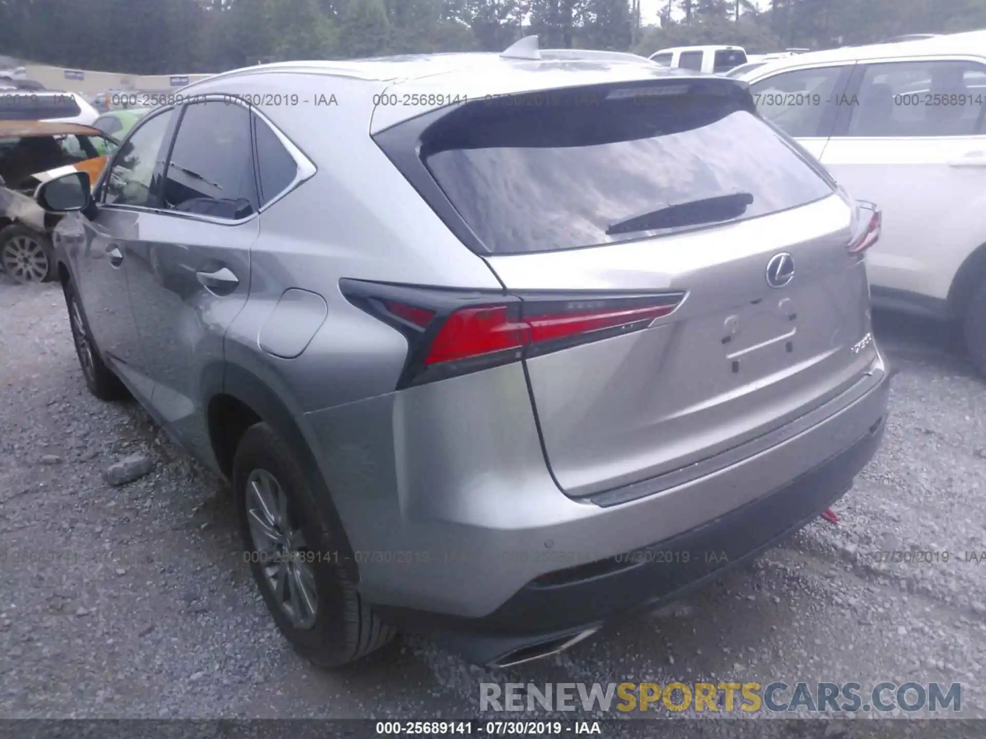 3 Photograph of a damaged car JTJYARBZ6K2120079 LEXUS NX 2019