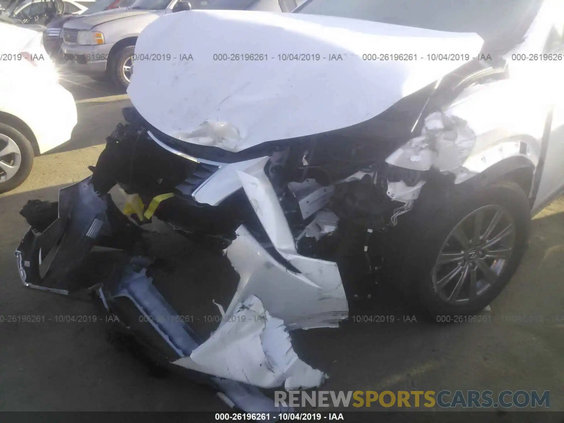 6 Фотография поврежденного автомобиля JTJYARBZ6K2120616 LEXUS NX 2019