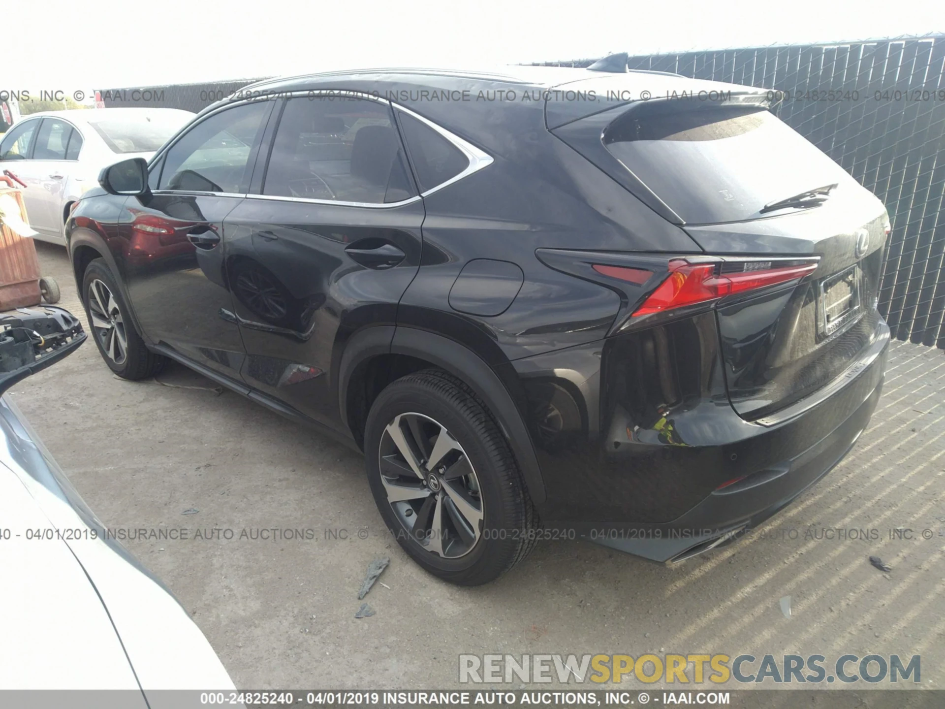 3 Фотография поврежденного автомобиля JTJYARBZ6K2121751 LEXUS NX 2019