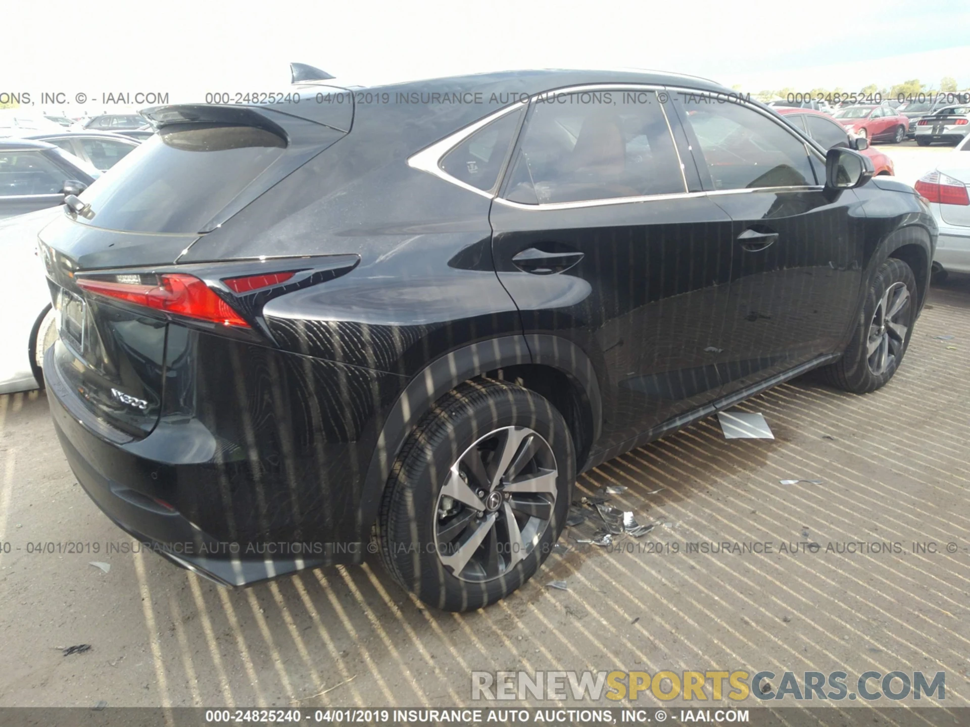 4 Фотография поврежденного автомобиля JTJYARBZ6K2121751 LEXUS NX 2019