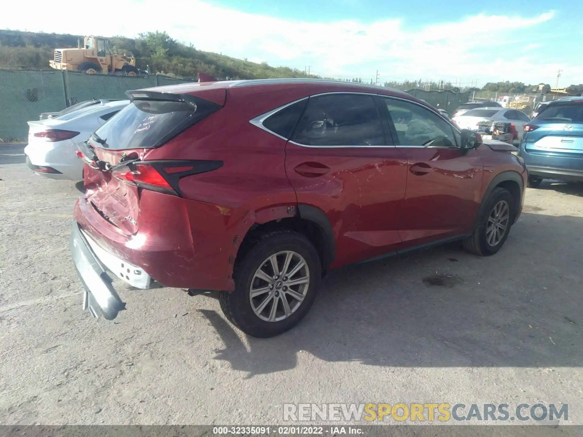 4 Photograph of a damaged car JTJYARBZ6K2121815 LEXUS NX 2019