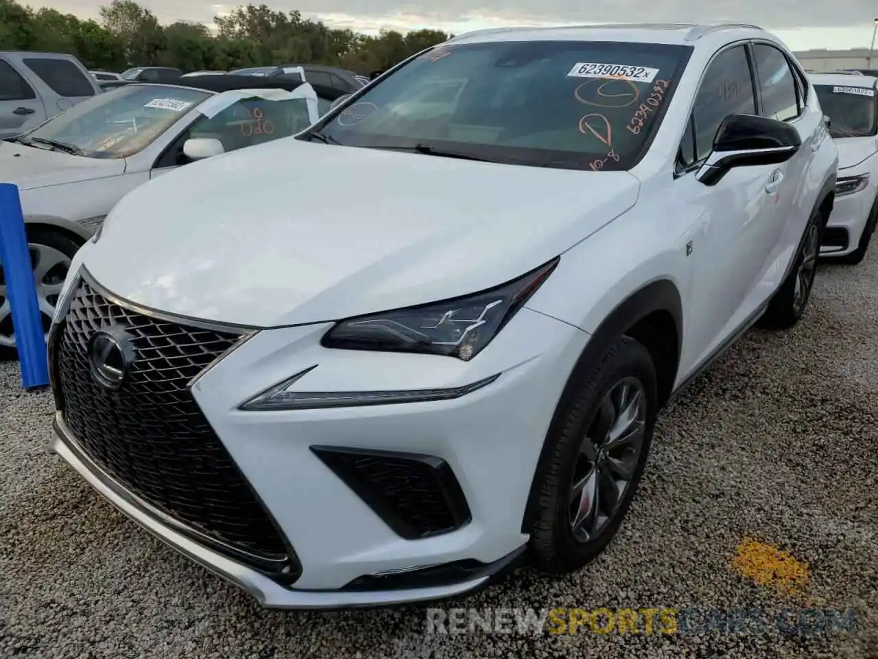 2 Photograph of a damaged car JTJYARBZ6K2122074 LEXUS NX 2019