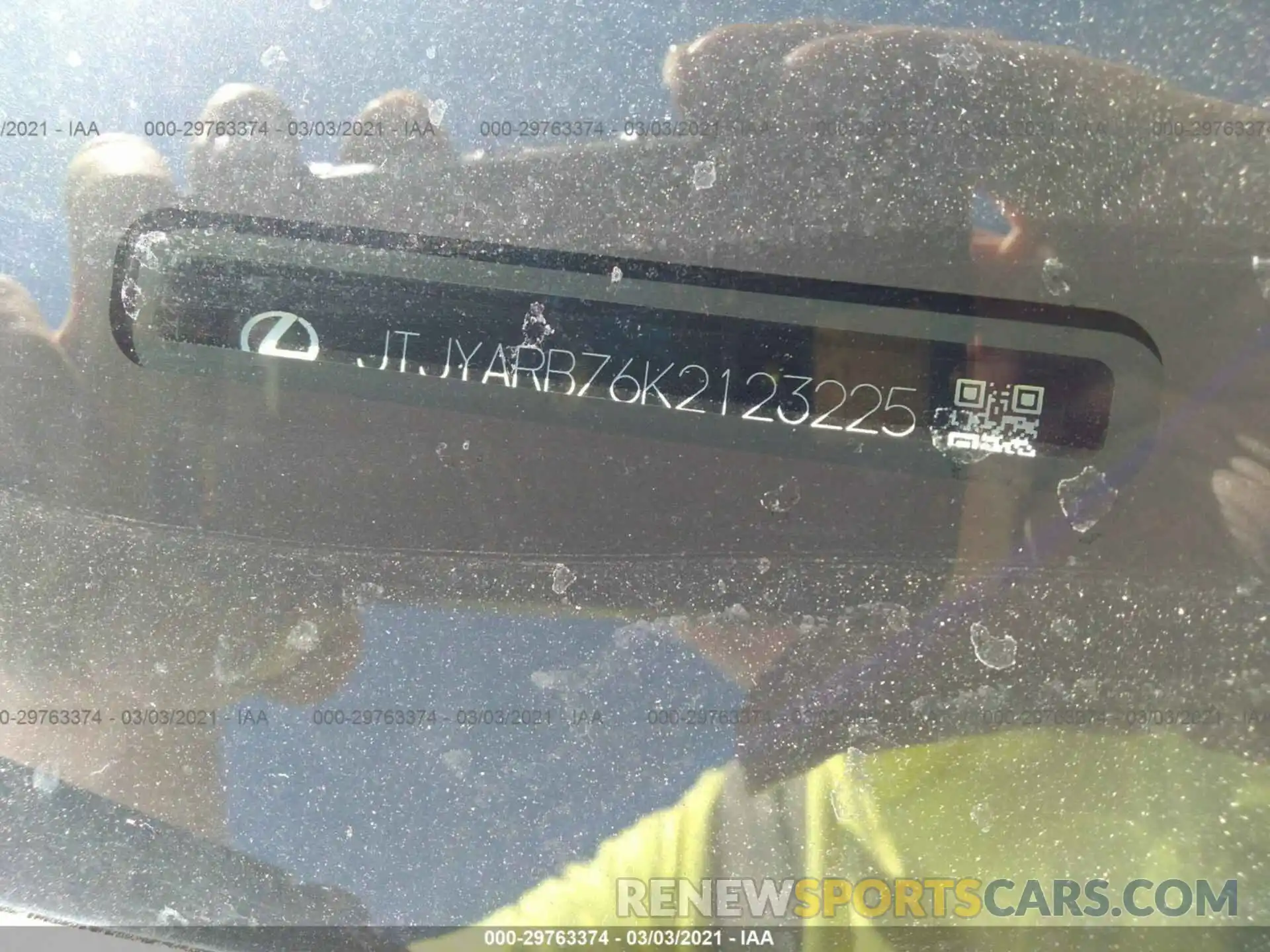 9 Photograph of a damaged car JTJYARBZ6K2123225 LEXUS NX 2019