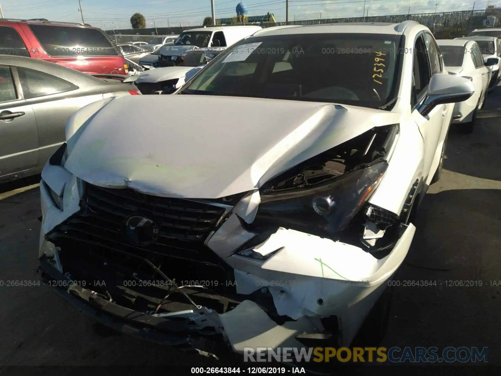 6 Photograph of a damaged car JTJYARBZ6K2125394 LEXUS NX 2019