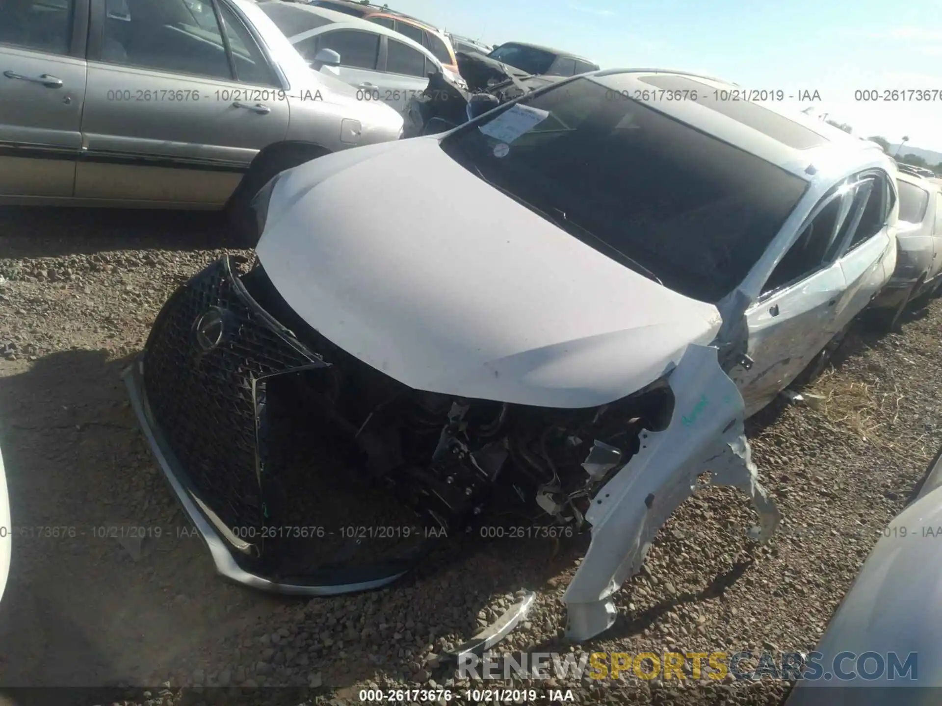 2 Photograph of a damaged car JTJYARBZ6K2125427 LEXUS NX 2019