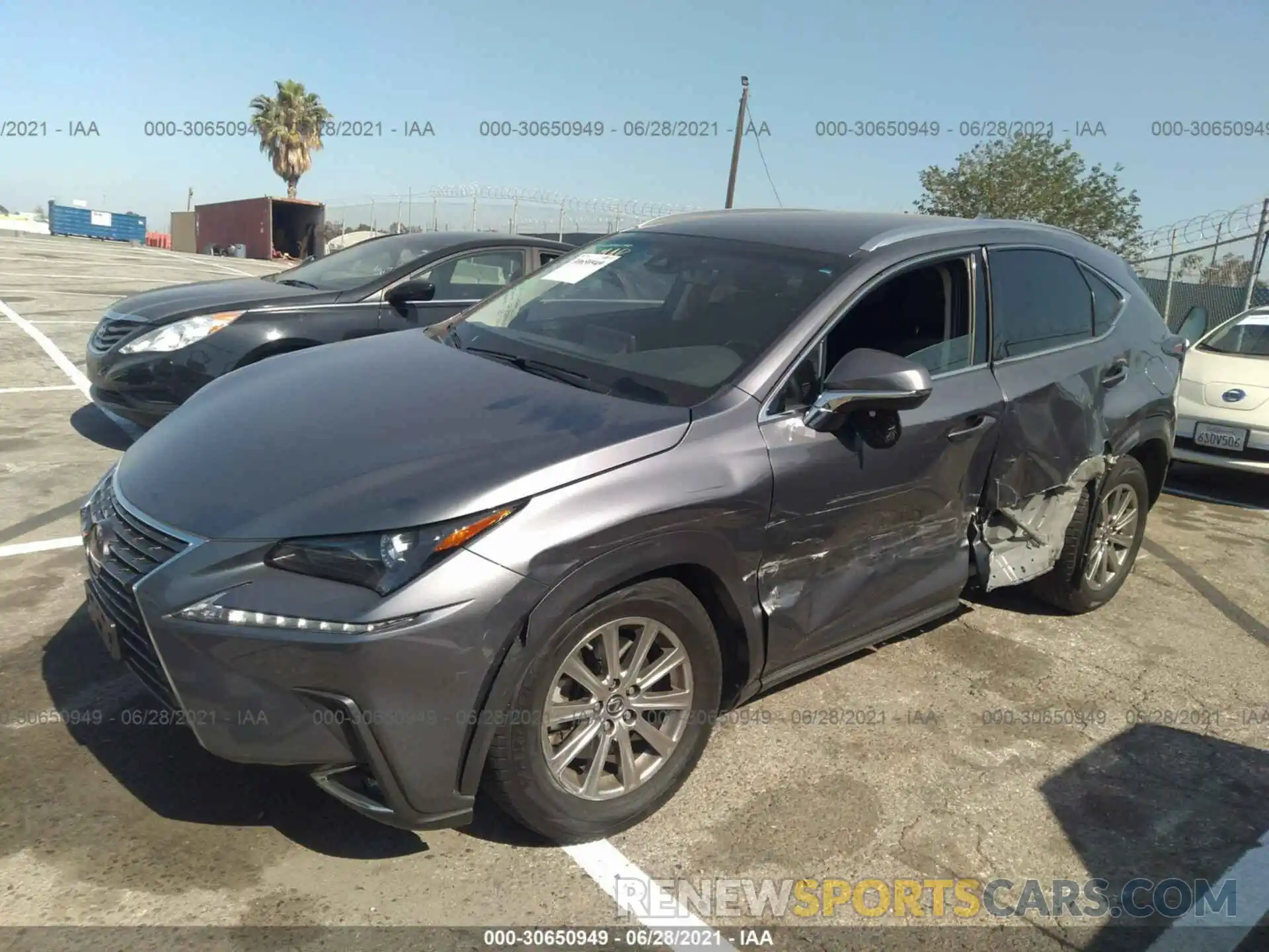 2 Photograph of a damaged car JTJYARBZ6K2126934 LEXUS NX 2019