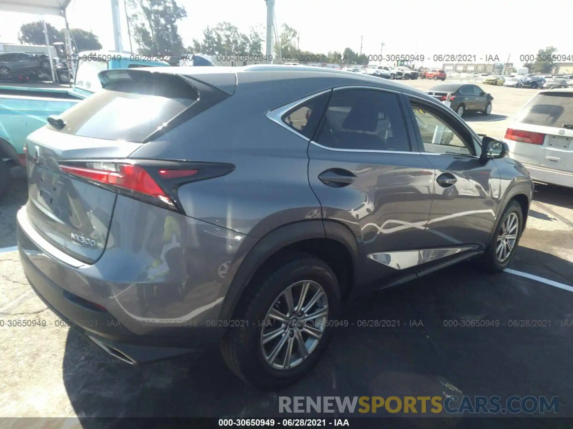 4 Photograph of a damaged car JTJYARBZ6K2126934 LEXUS NX 2019