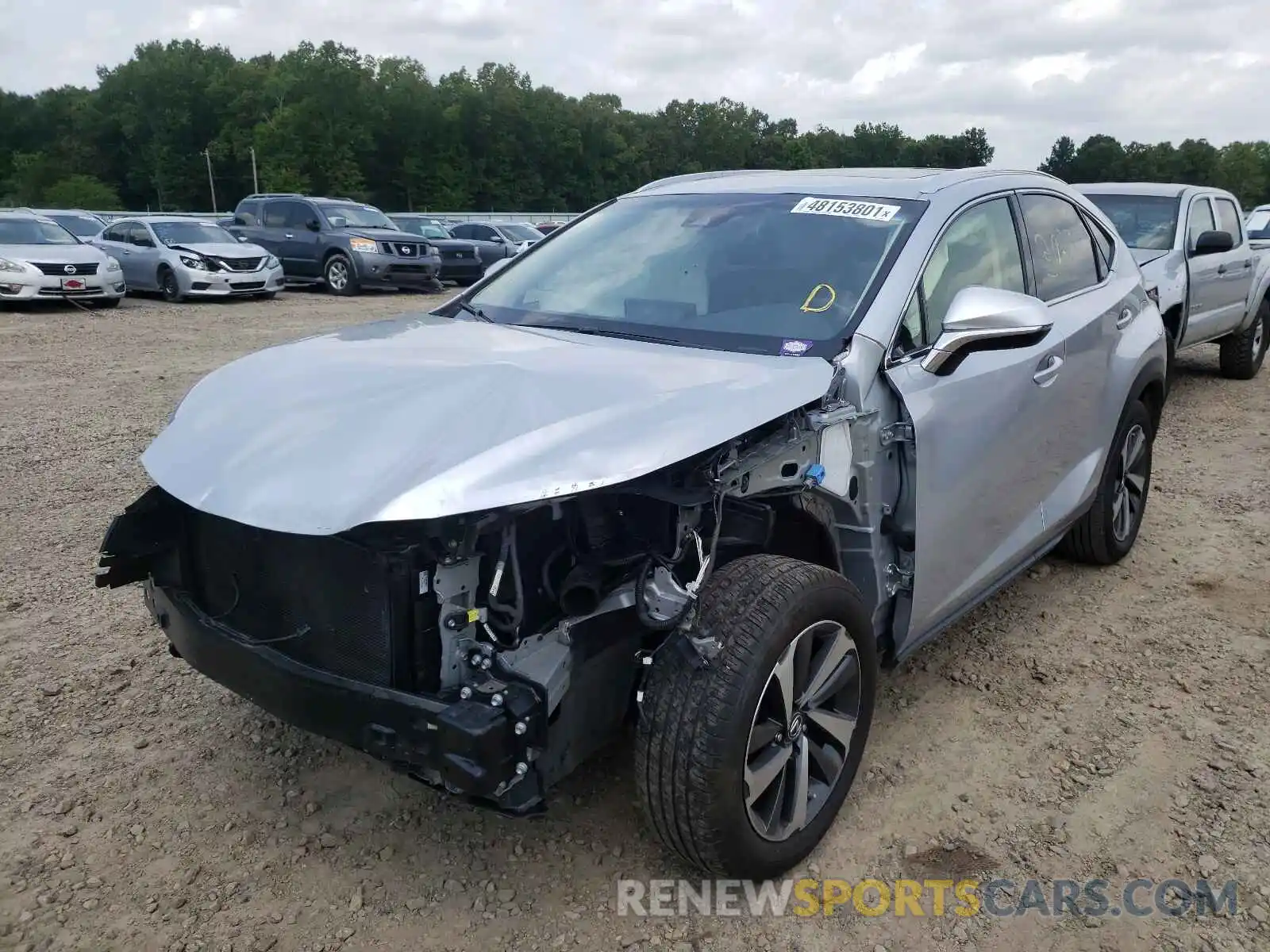 2 Photograph of a damaged car JTJYARBZ6K2131664 LEXUS NX 2019