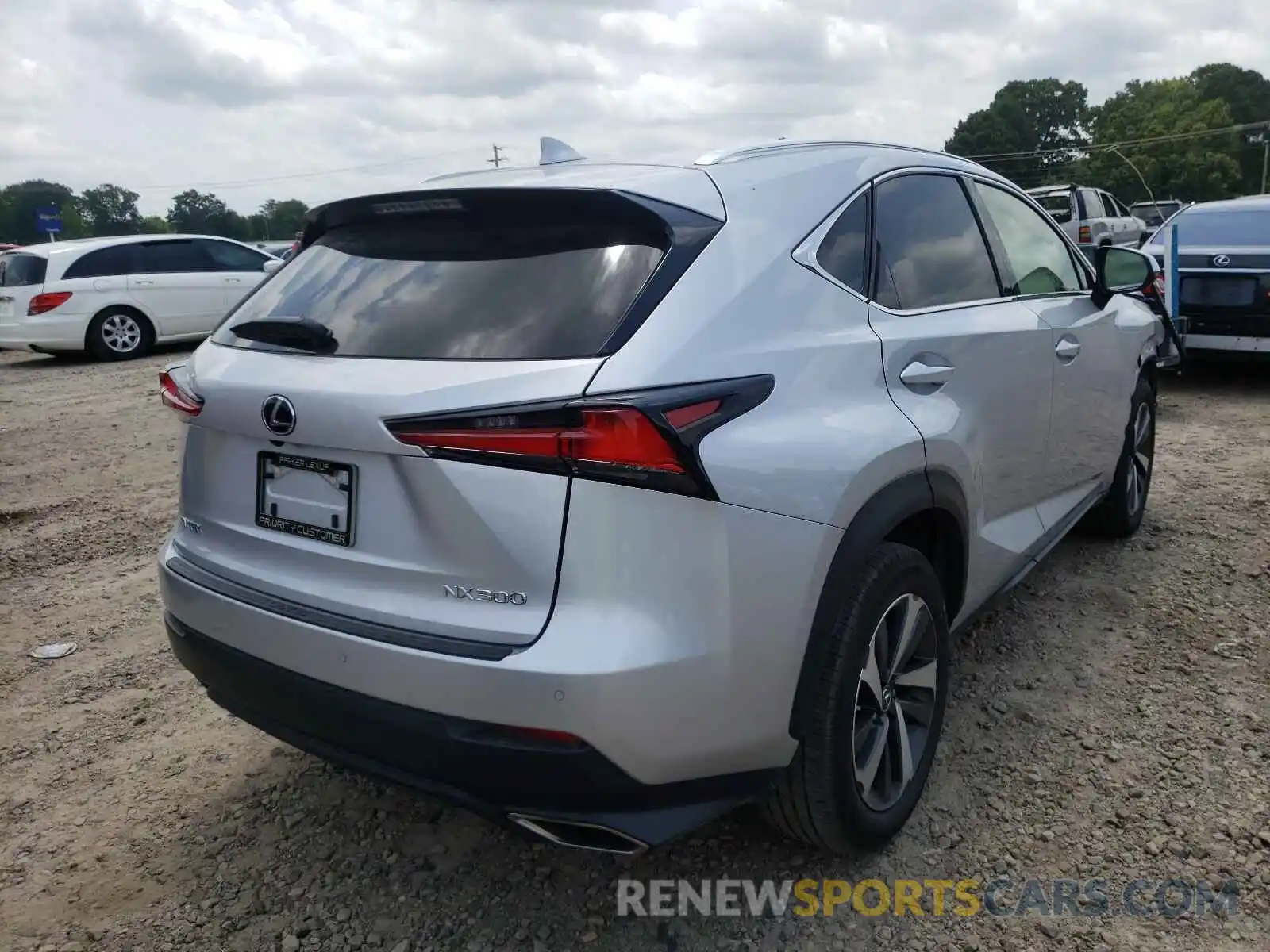 4 Photograph of a damaged car JTJYARBZ6K2131664 LEXUS NX 2019