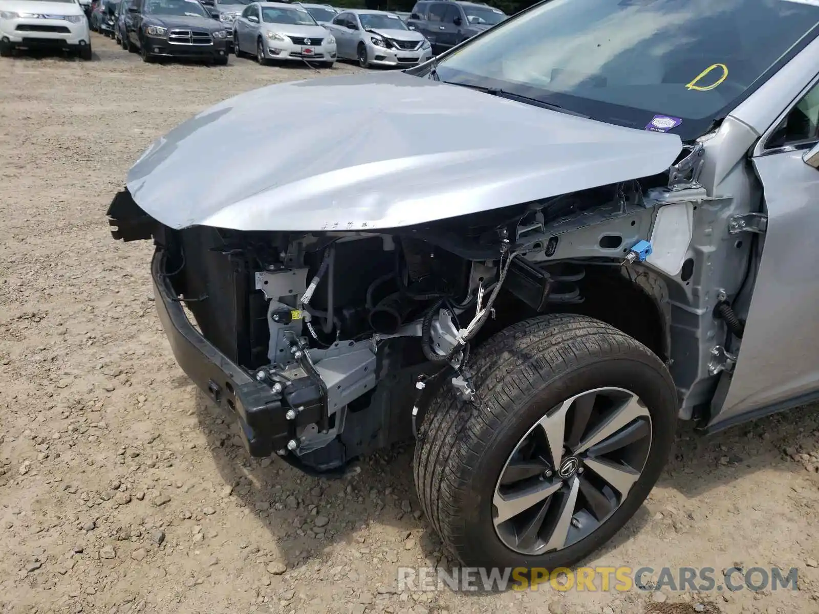 9 Photograph of a damaged car JTJYARBZ6K2131664 LEXUS NX 2019