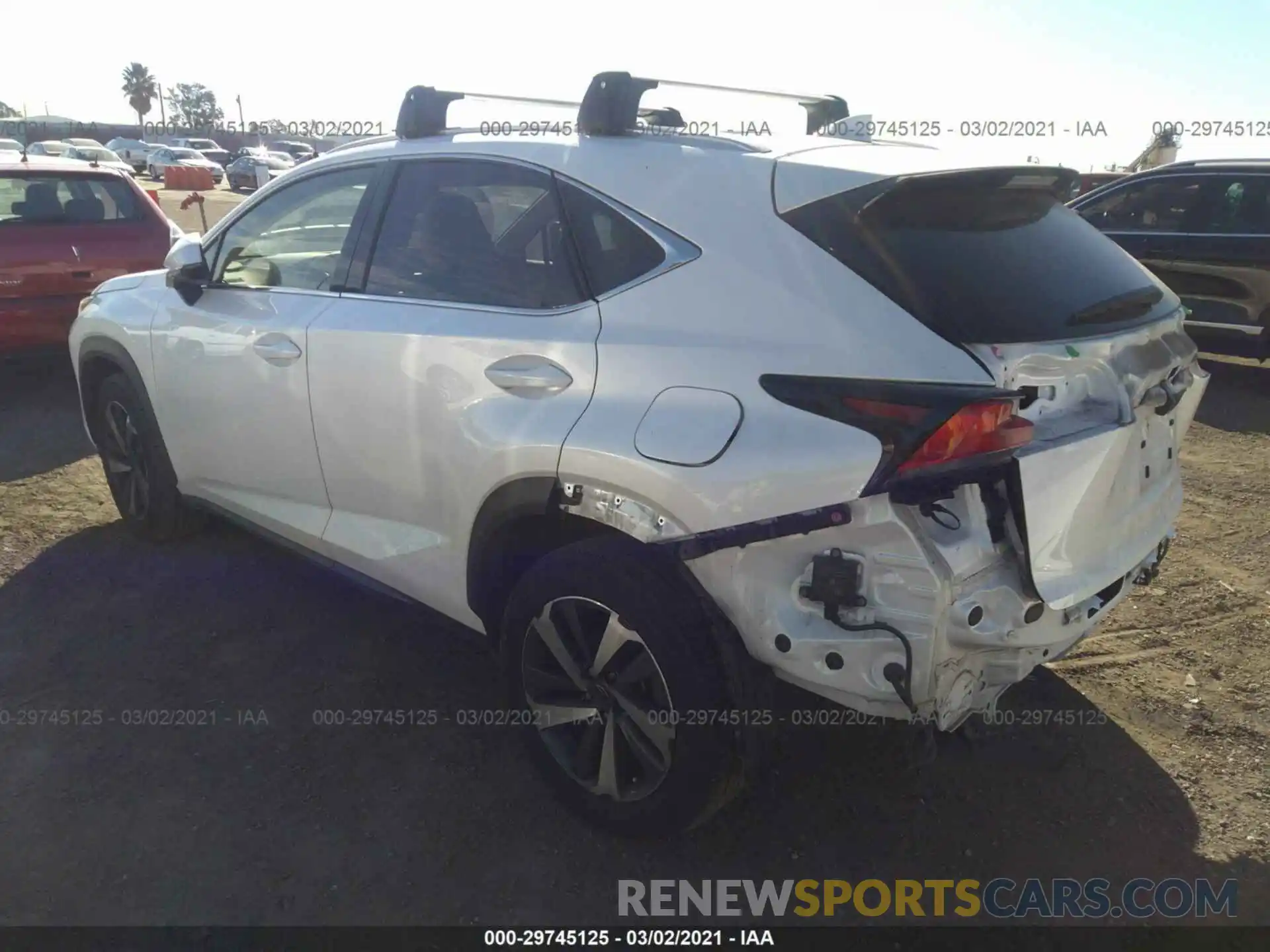 3 Photograph of a damaged car JTJYARBZ6K2132135 LEXUS NX 2019