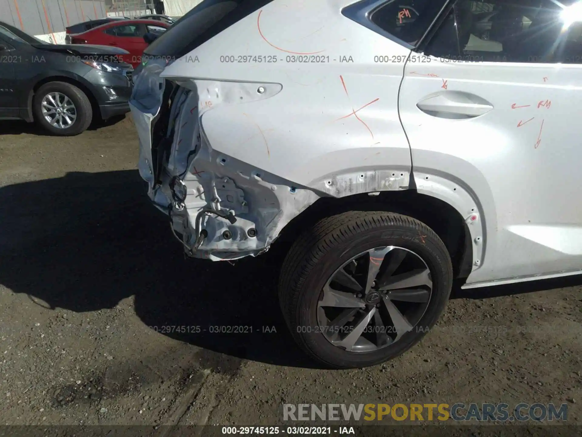 6 Photograph of a damaged car JTJYARBZ6K2132135 LEXUS NX 2019