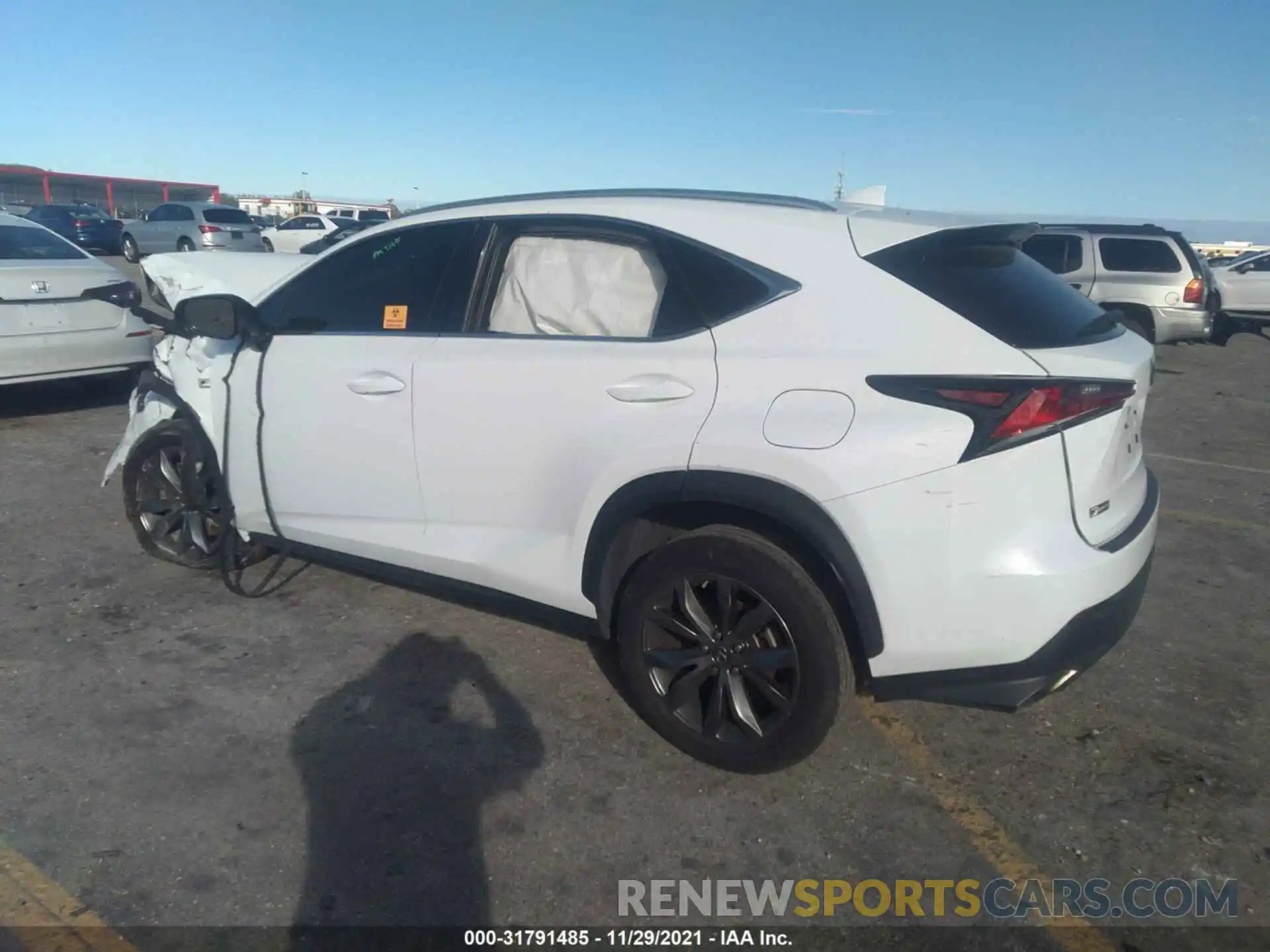 3 Photograph of a damaged car JTJYARBZ6K2133740 LEXUS NX 2019