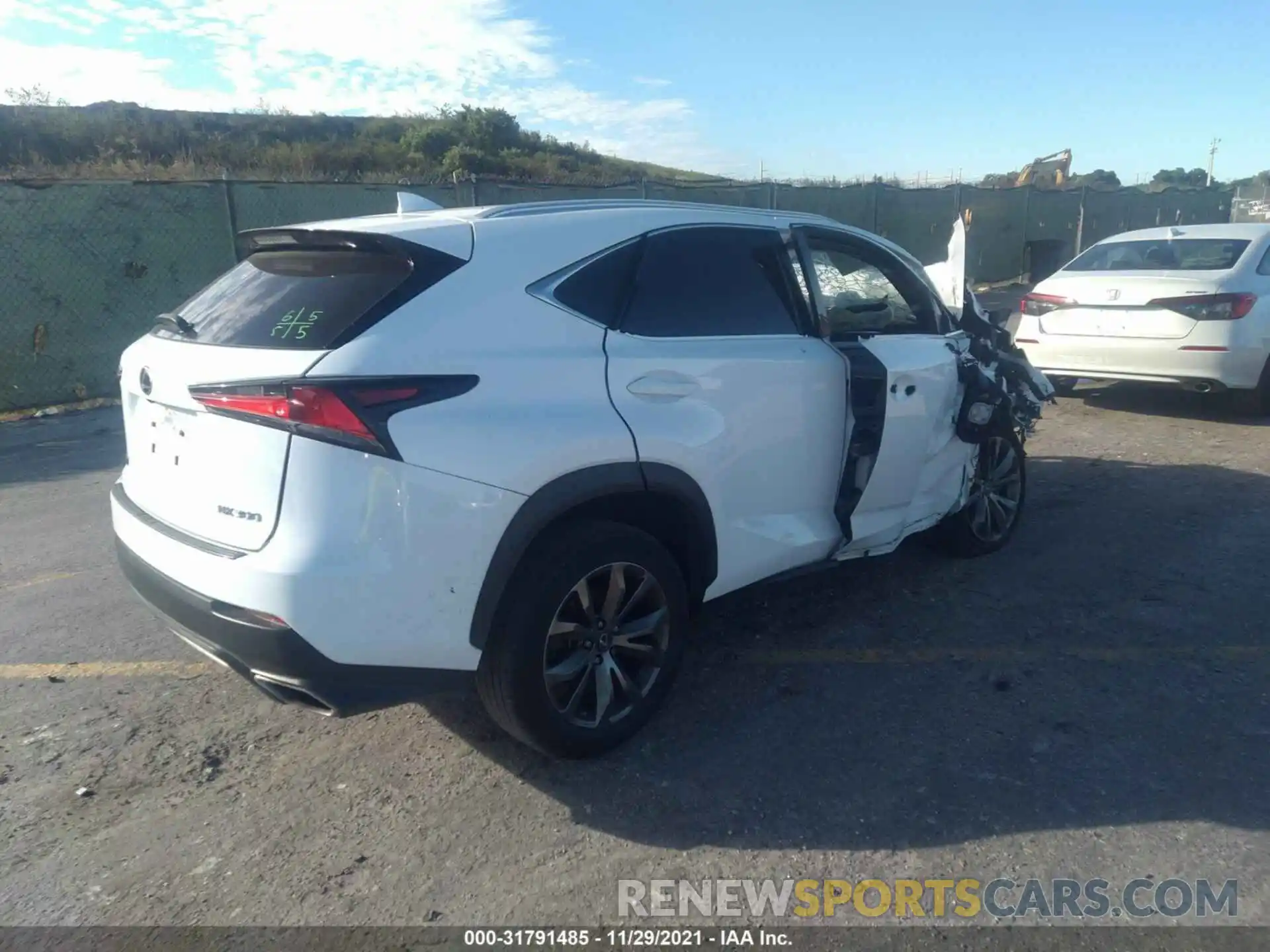 4 Photograph of a damaged car JTJYARBZ6K2133740 LEXUS NX 2019