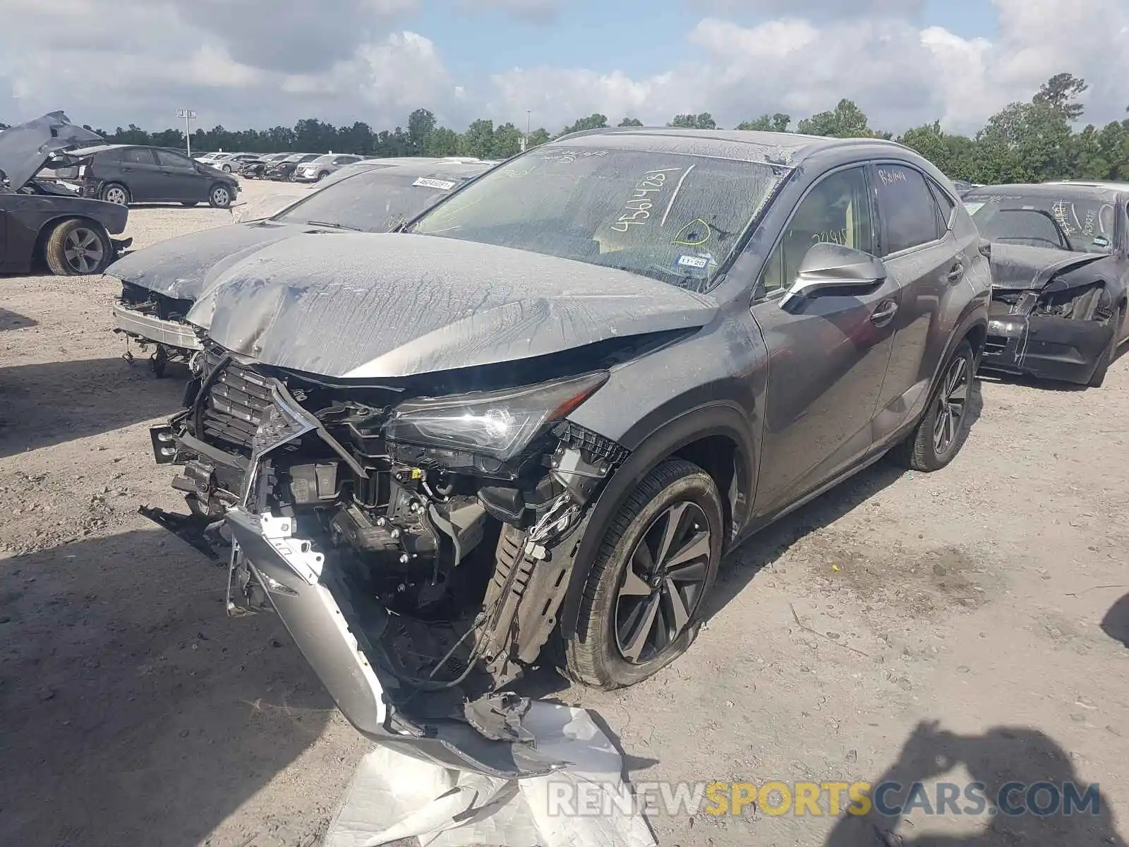 2 Photograph of a damaged car JTJYARBZ6K2134287 LEXUS NX 2019