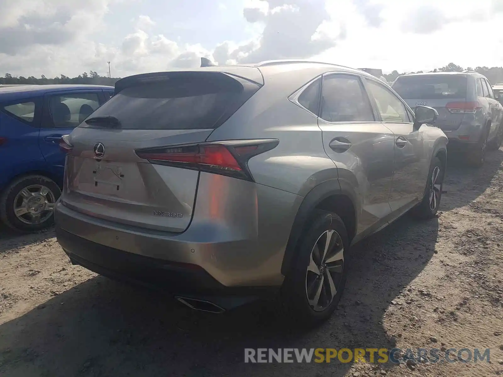 4 Фотография поврежденного автомобиля JTJYARBZ6K2134287 LEXUS NX 2019