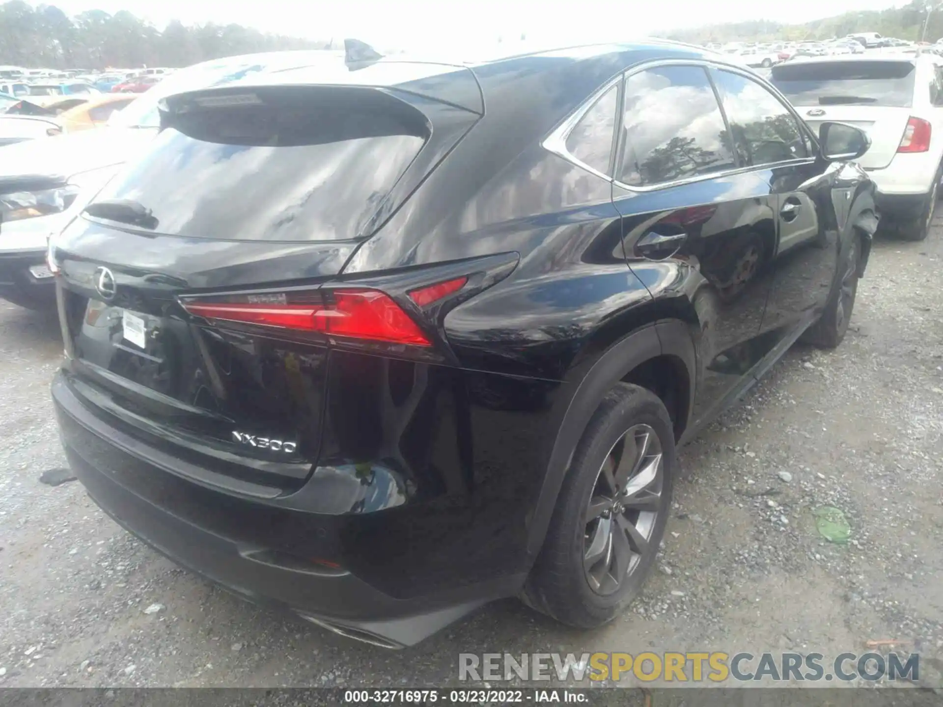 4 Фотография поврежденного автомобиля JTJYARBZ6K2137626 LEXUS NX 2019