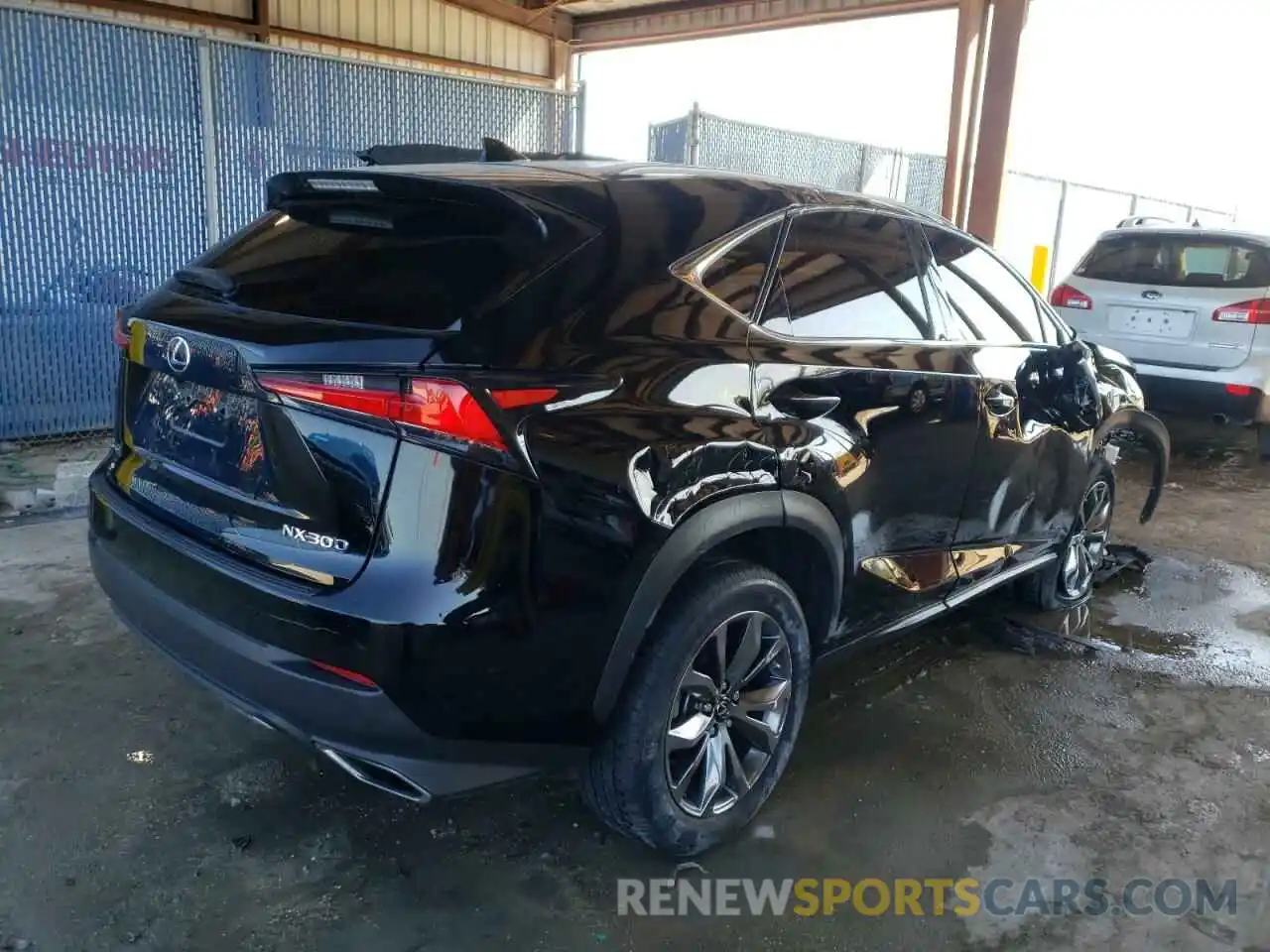 4 Фотография поврежденного автомобиля JTJYARBZ6K2137965 LEXUS NX 2019