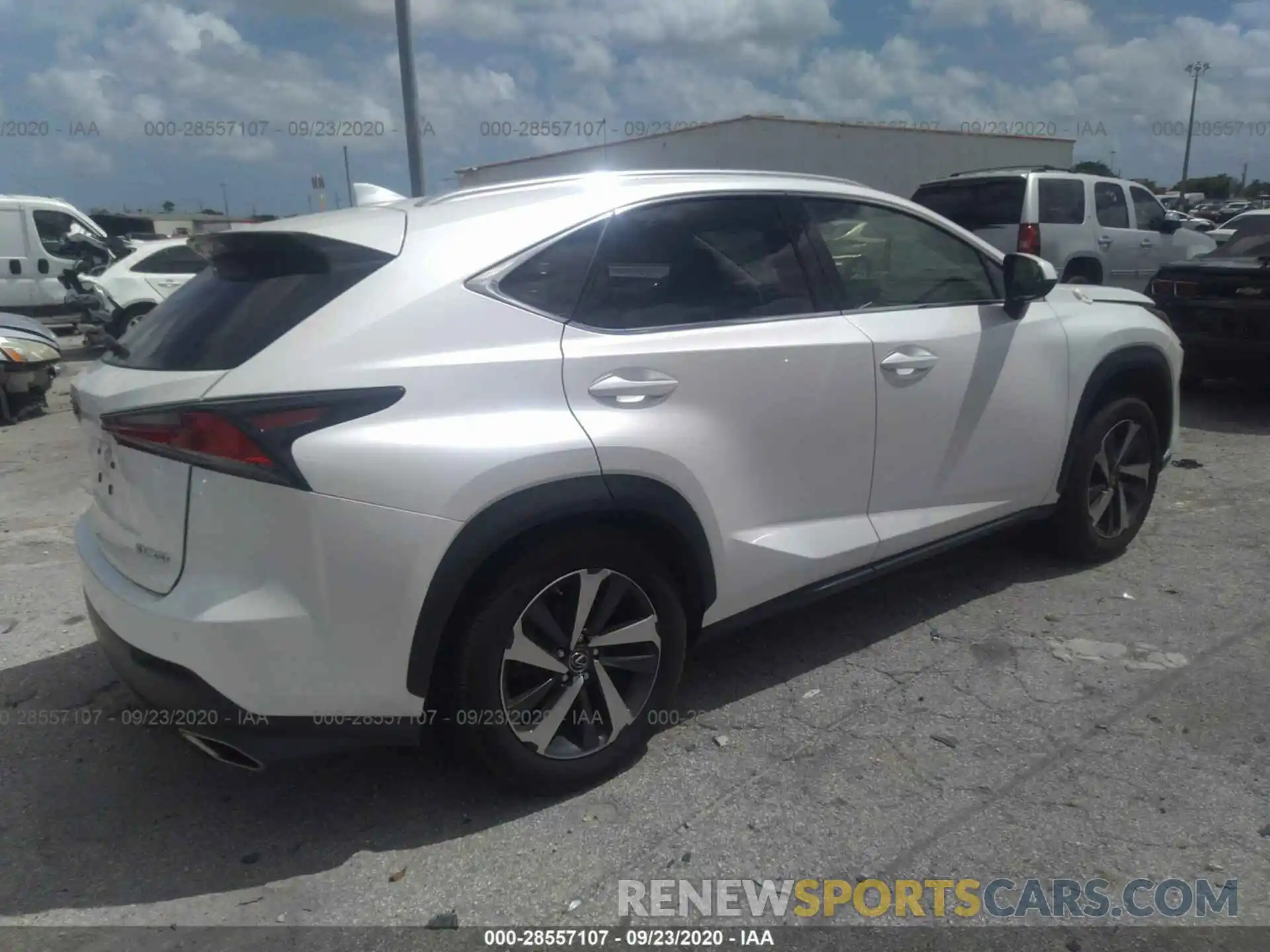 4 Photograph of a damaged car JTJYARBZ6K2138100 LEXUS NX 2019