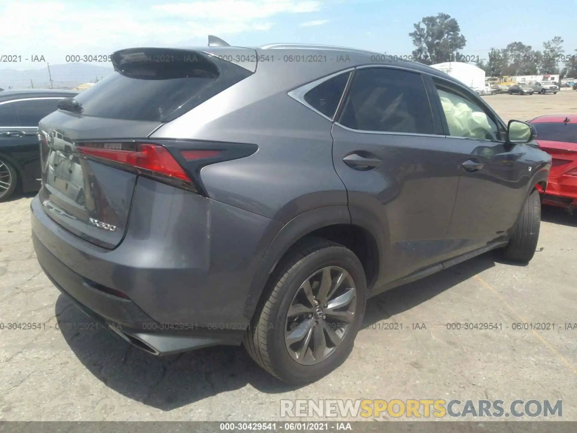 4 Photograph of a damaged car JTJYARBZ6K2140574 LEXUS NX 2019