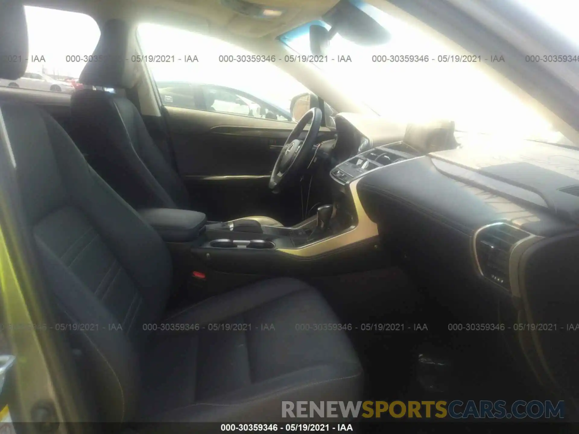 5 Photograph of a damaged car JTJYARBZ6K2140719 LEXUS NX 2019