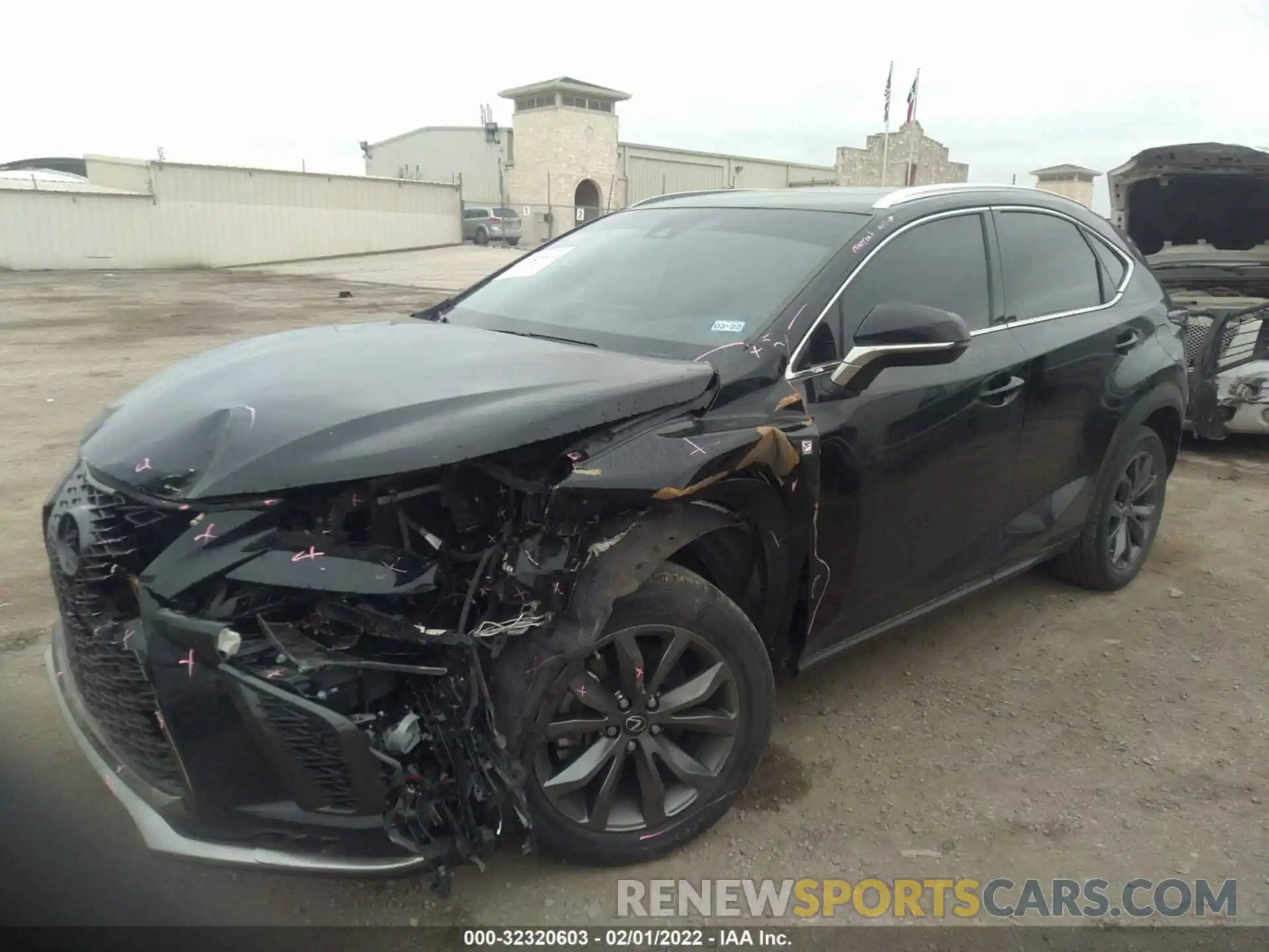 2 Photograph of a damaged car JTJYARBZ6K2141255 LEXUS NX 2019