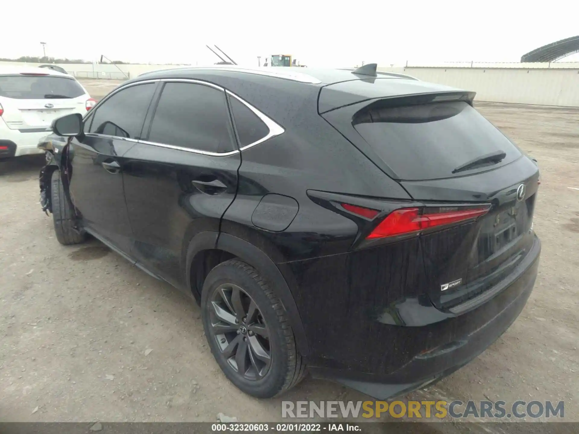 3 Фотография поврежденного автомобиля JTJYARBZ6K2141255 LEXUS NX 2019