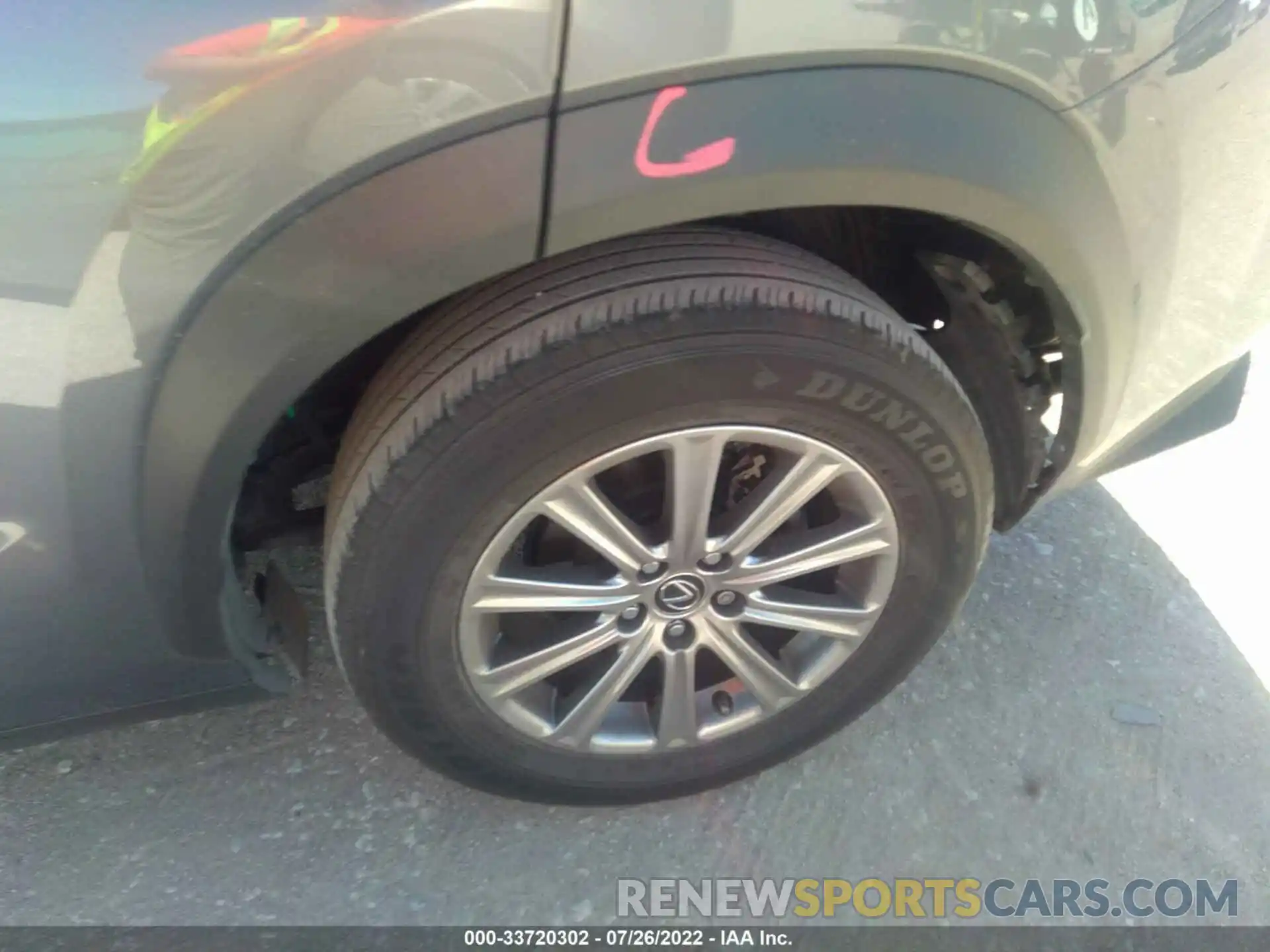 13 Photograph of a damaged car JTJYARBZ6K2142132 LEXUS NX 2019