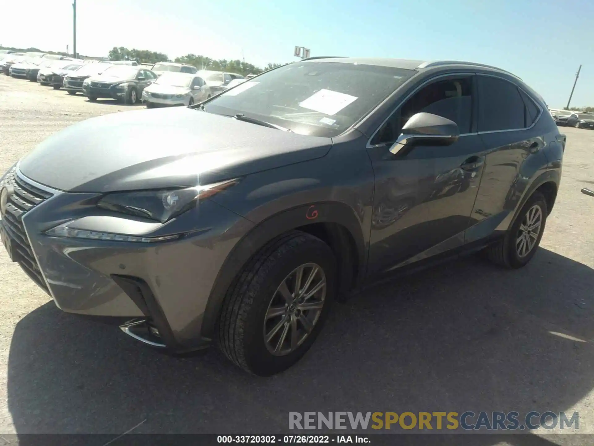 2 Photograph of a damaged car JTJYARBZ6K2142132 LEXUS NX 2019