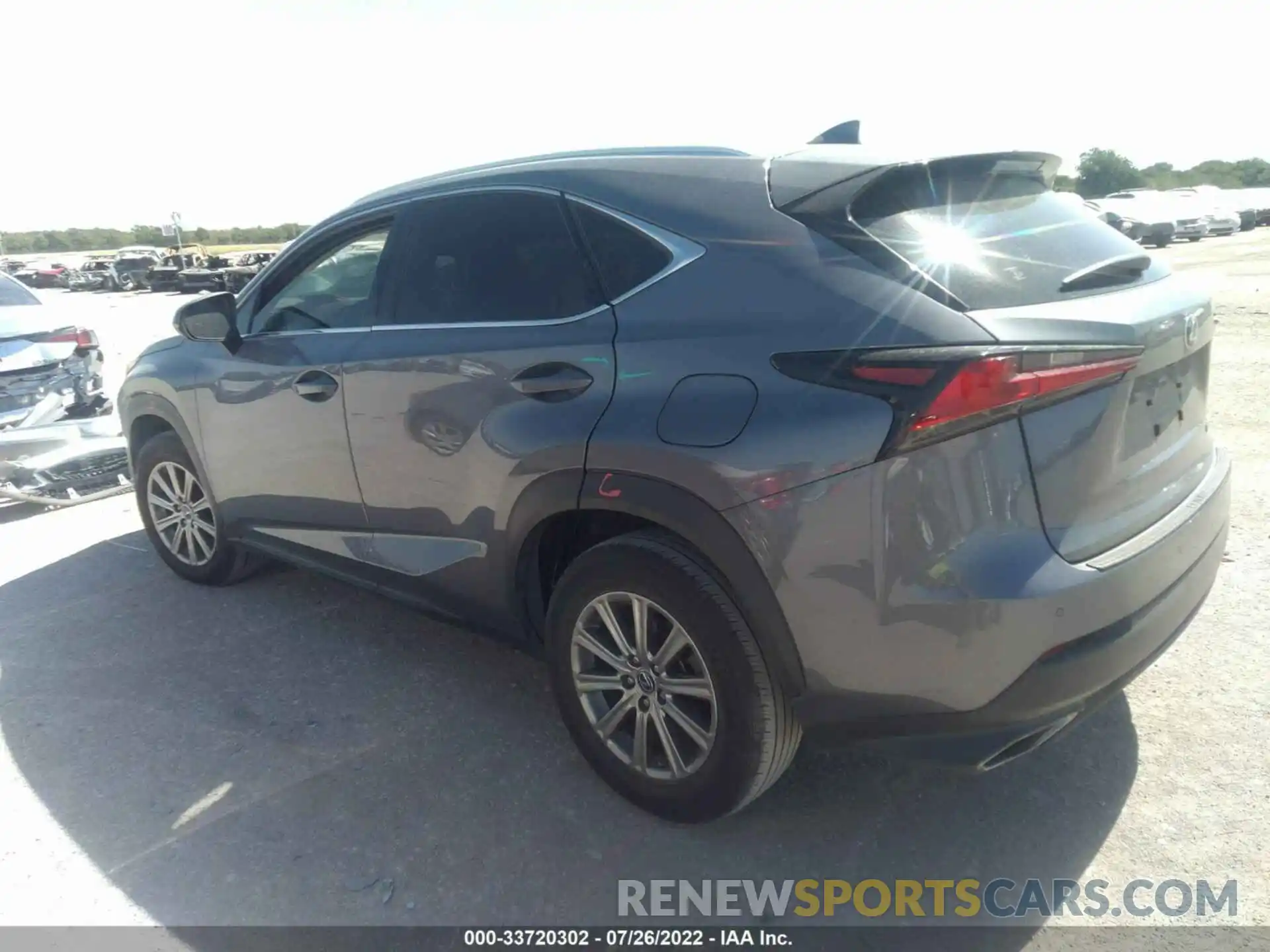 3 Photograph of a damaged car JTJYARBZ6K2142132 LEXUS NX 2019