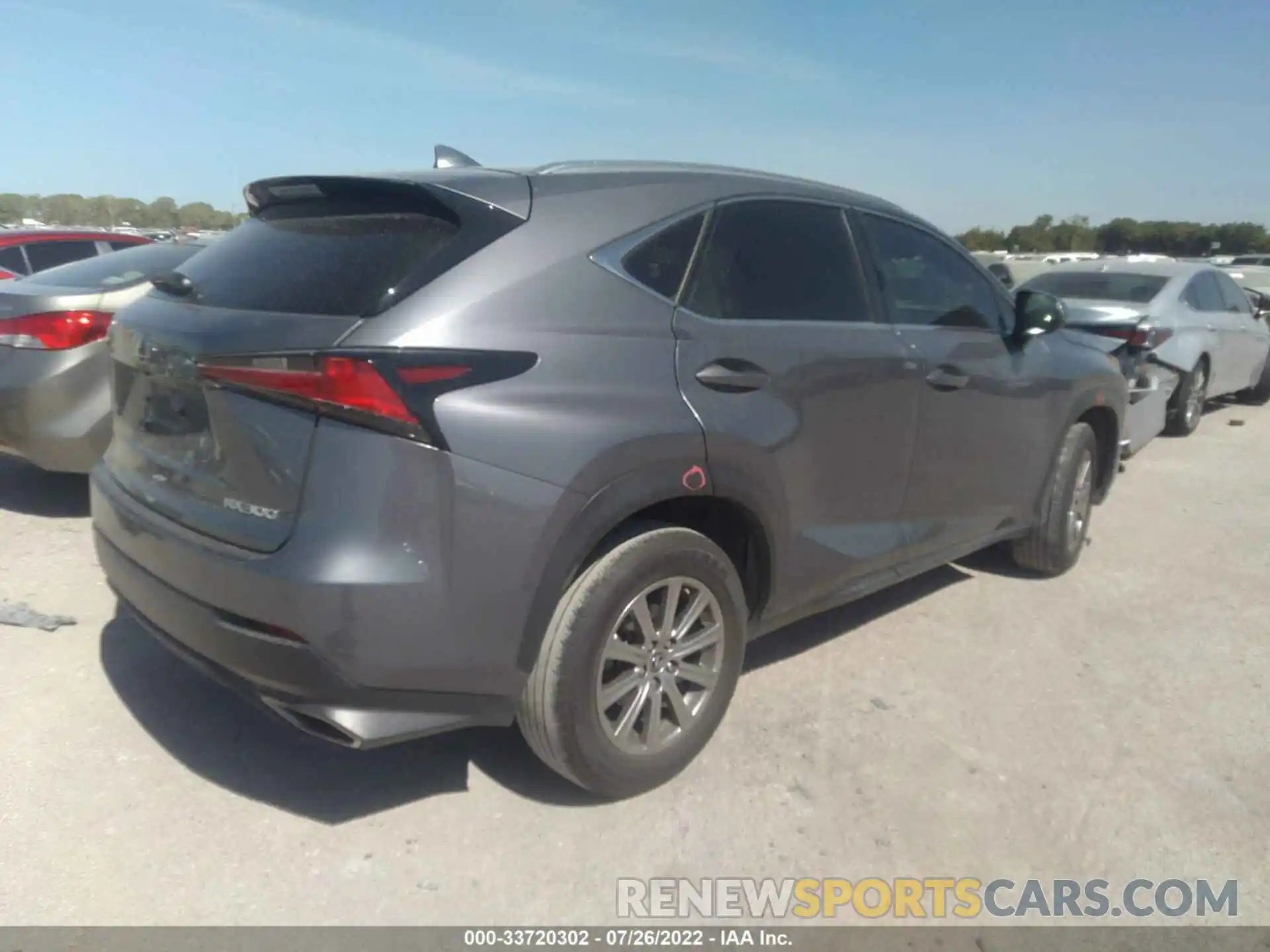 4 Photograph of a damaged car JTJYARBZ6K2142132 LEXUS NX 2019