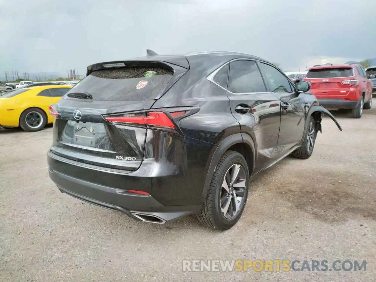 4 Фотография поврежденного автомобиля JTJYARBZ6K2148254 LEXUS NX 2019