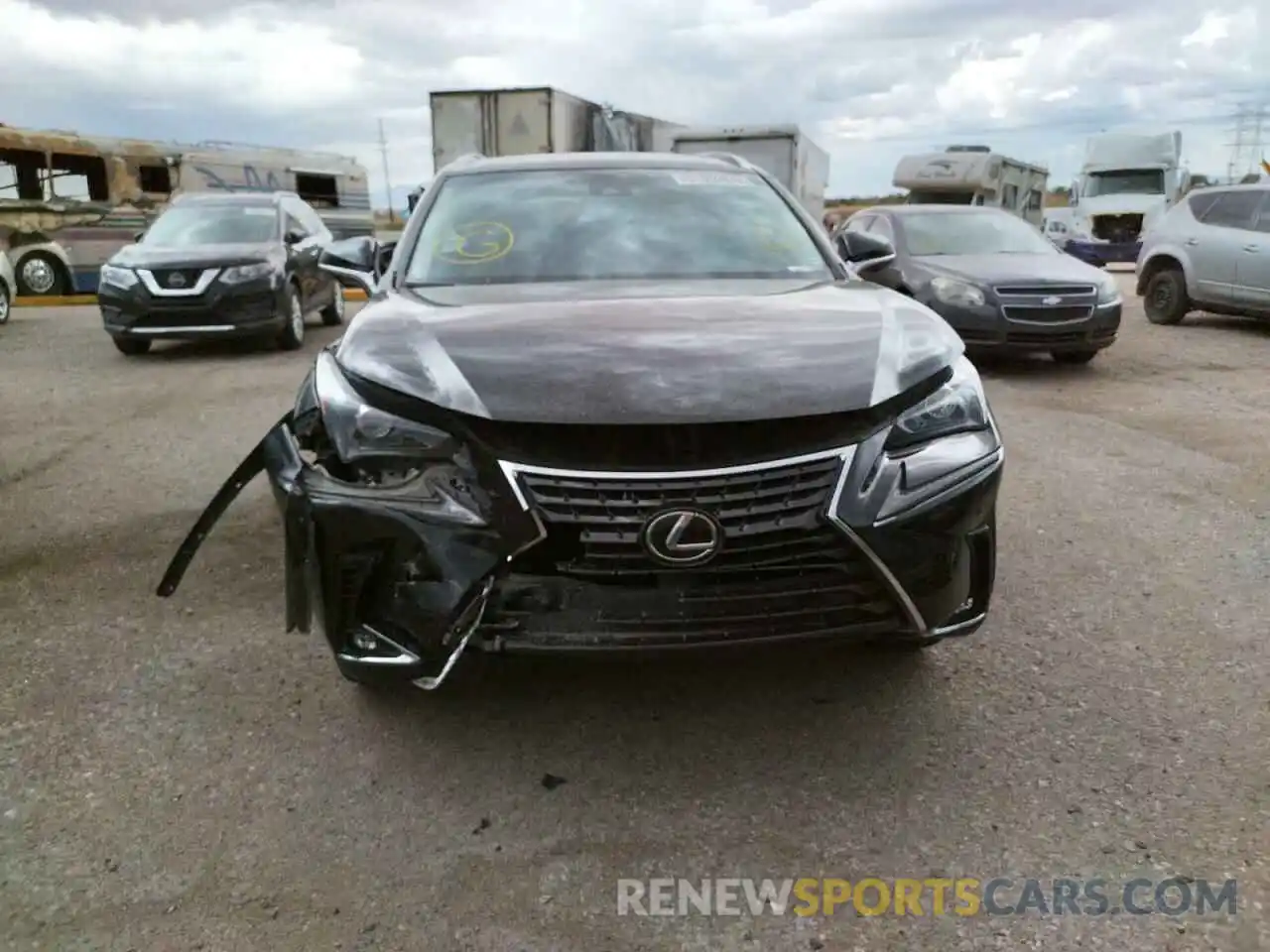 9 Фотография поврежденного автомобиля JTJYARBZ6K2148254 LEXUS NX 2019