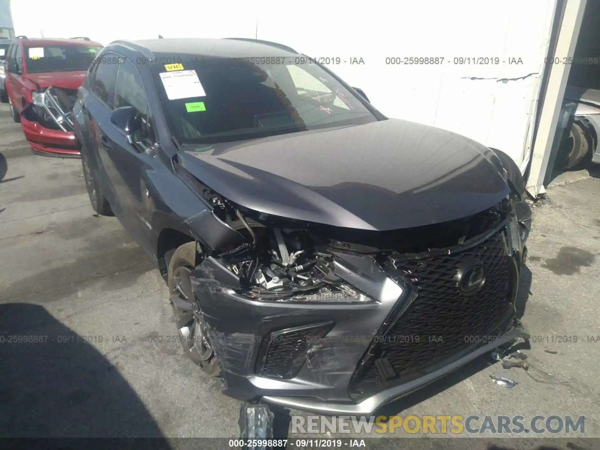 6 Photograph of a damaged car JTJYARBZ6K2148979 LEXUS NX 2019