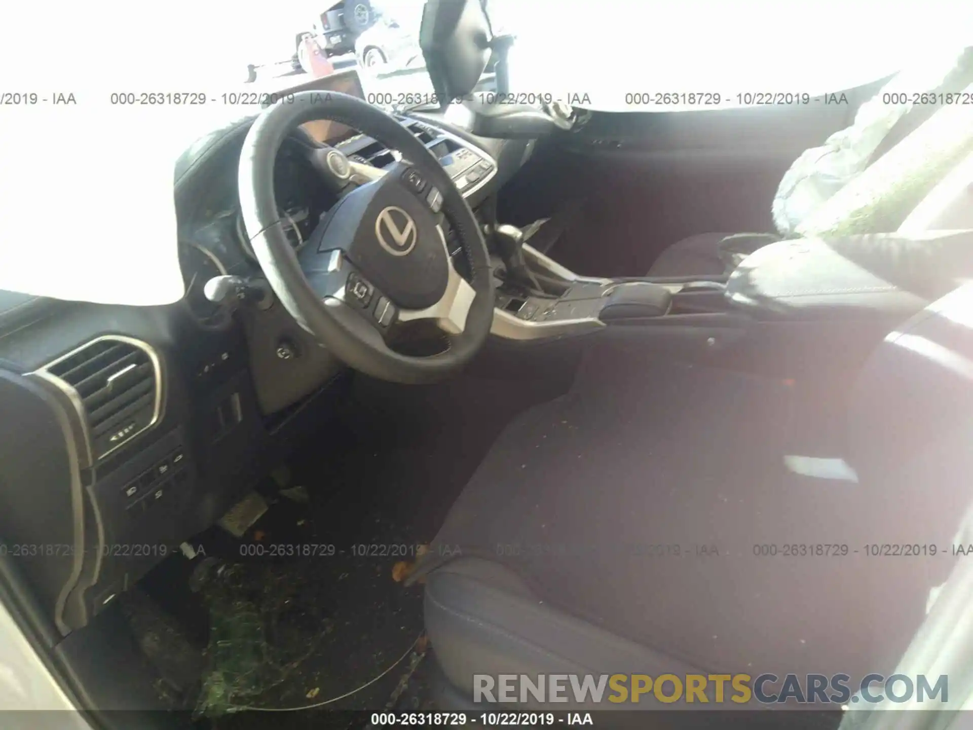 5 Photograph of a damaged car JTJYARBZ6K2150277 LEXUS NX 2019