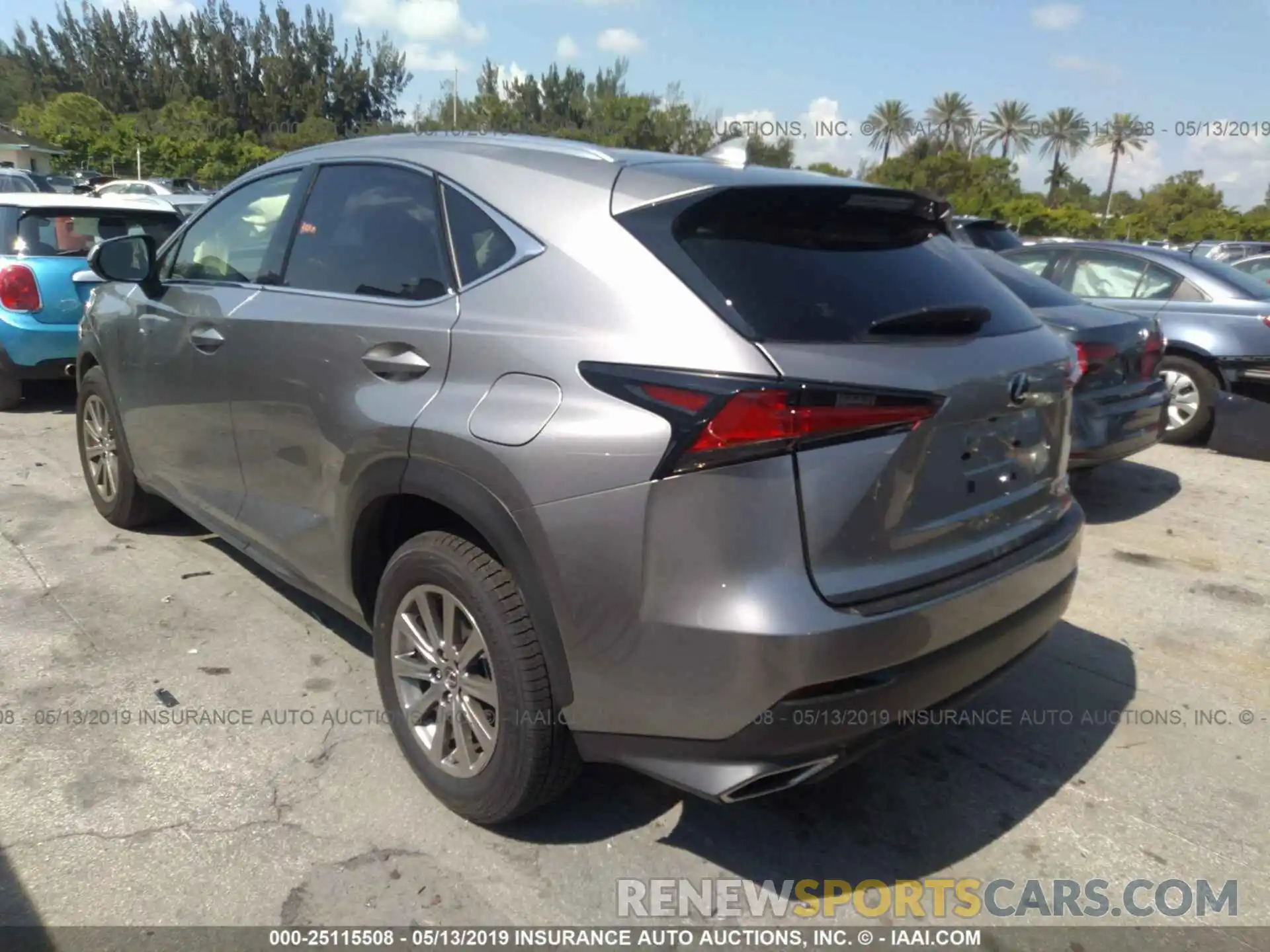 3 Photograph of a damaged car JTJYARBZ6K2150361 LEXUS NX 2019